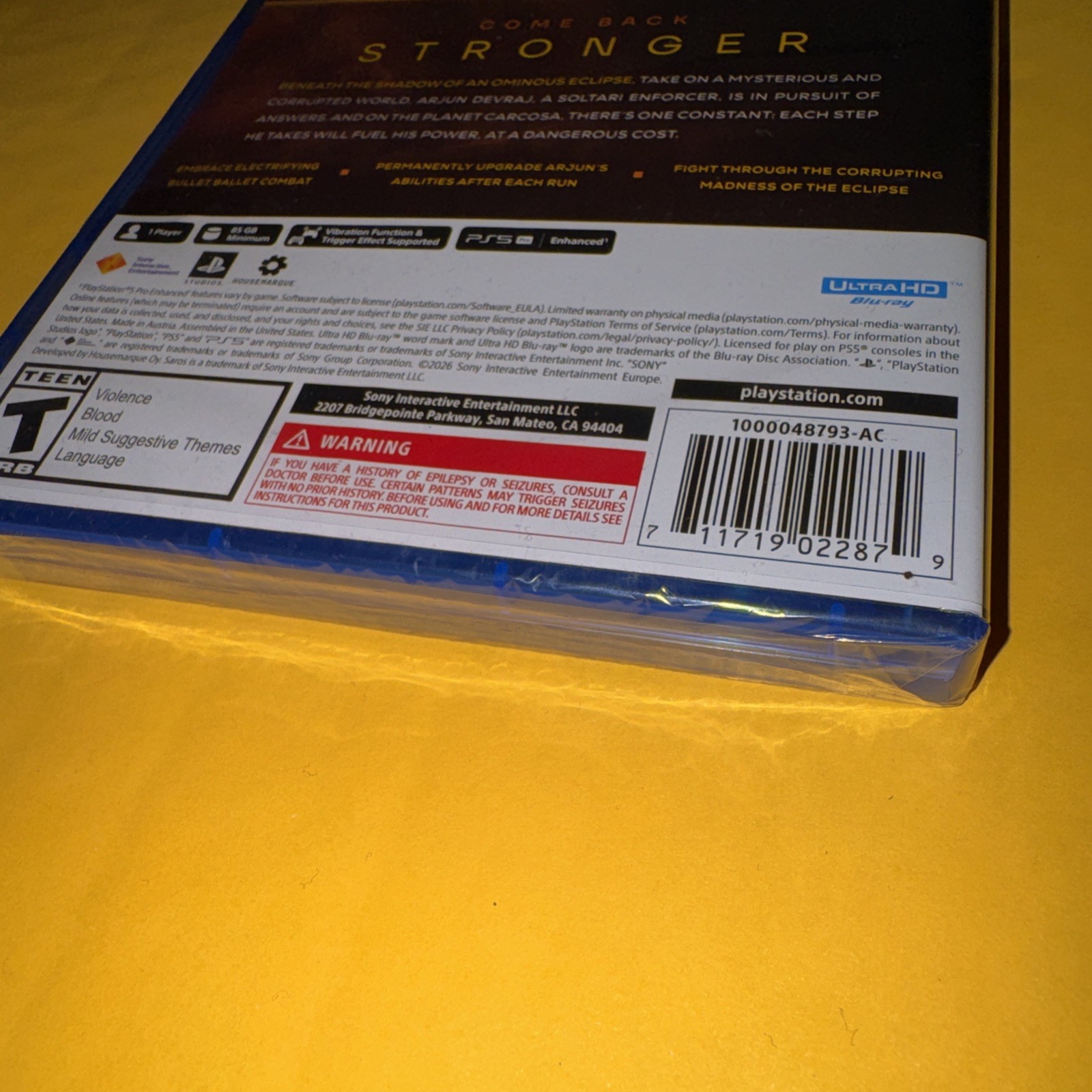 SAROS Standard Edition – PlayStation 5 Brand New