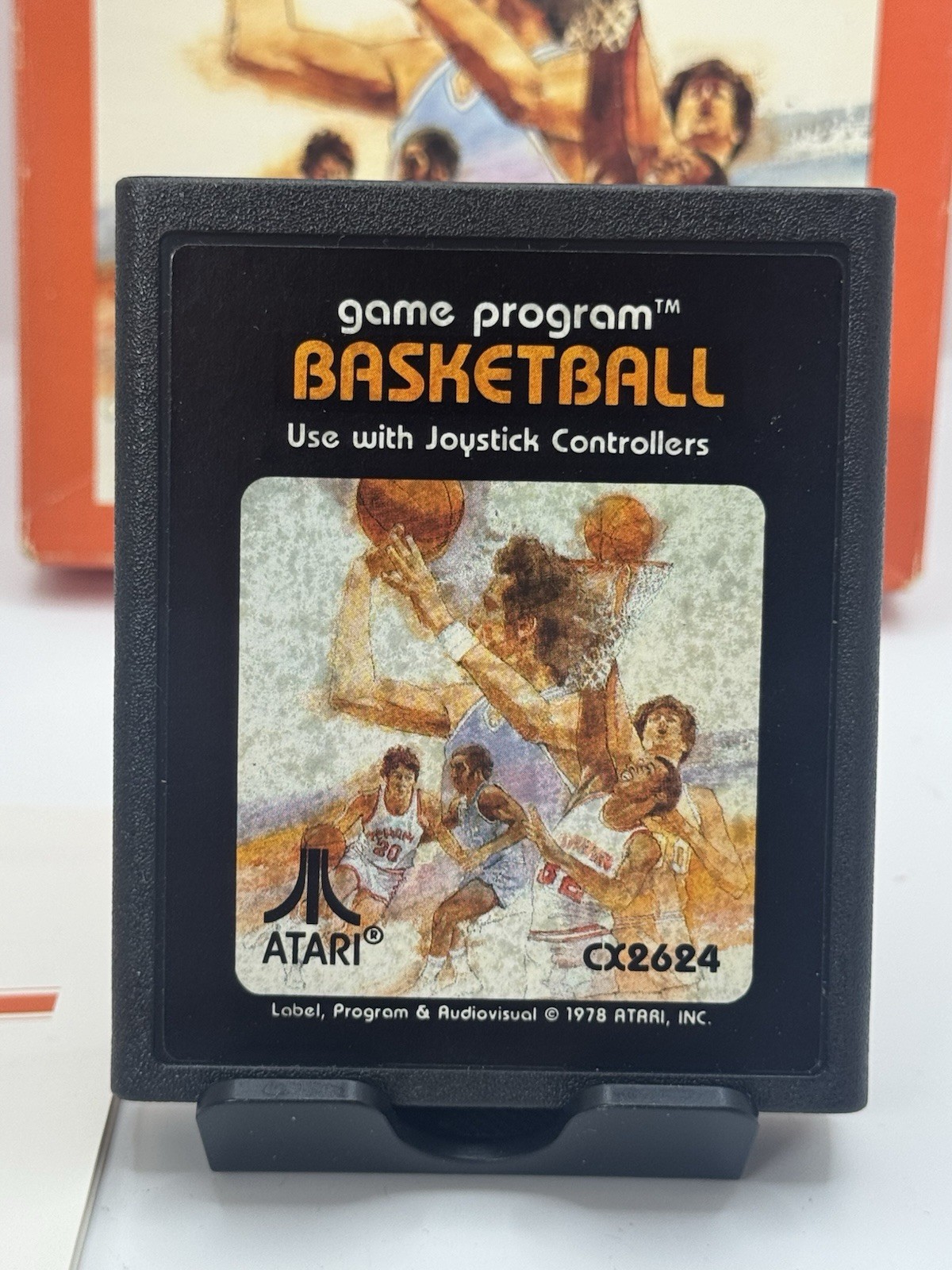 Basketball Atari 2600 Game Complete in Box CIB – Nice Box