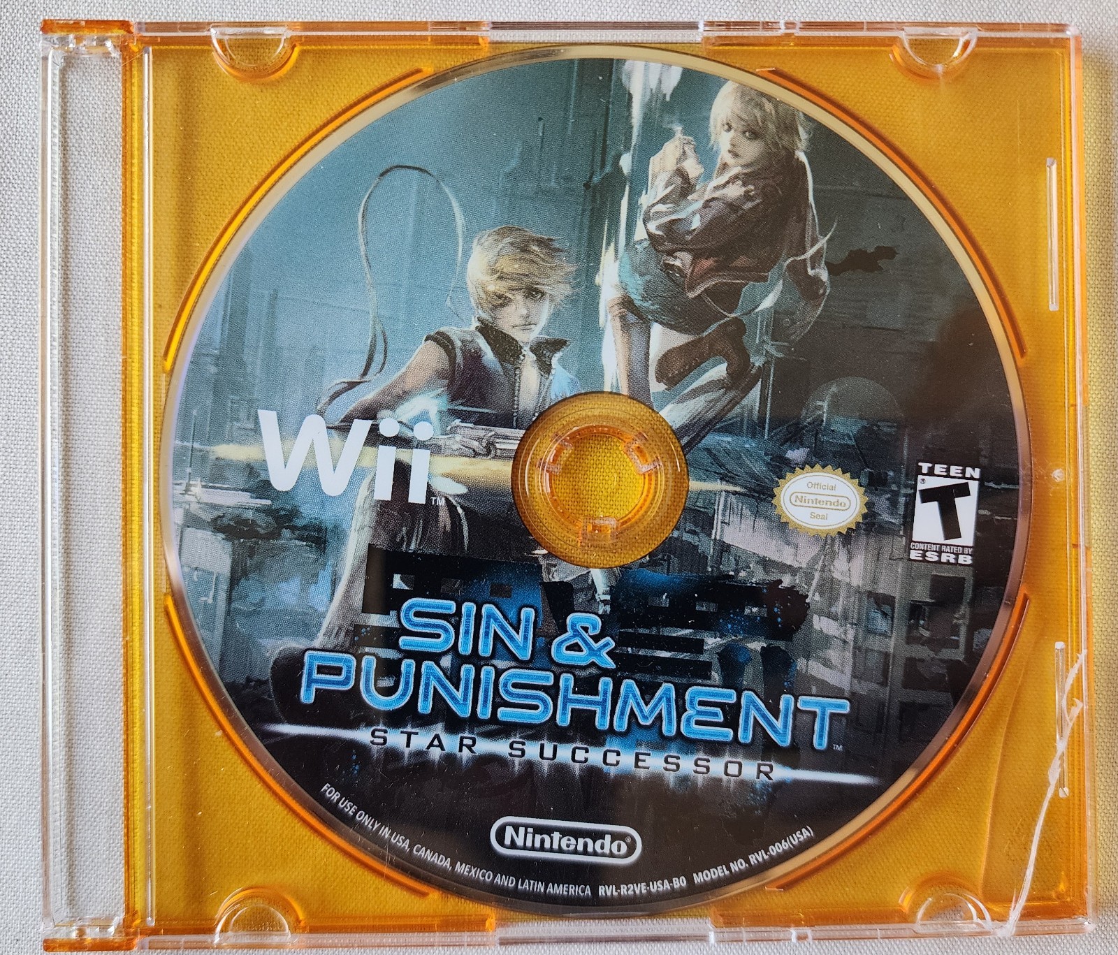Sin and Punishment: Star Successor – (Nintendo Wii) – Disc Only, Tested