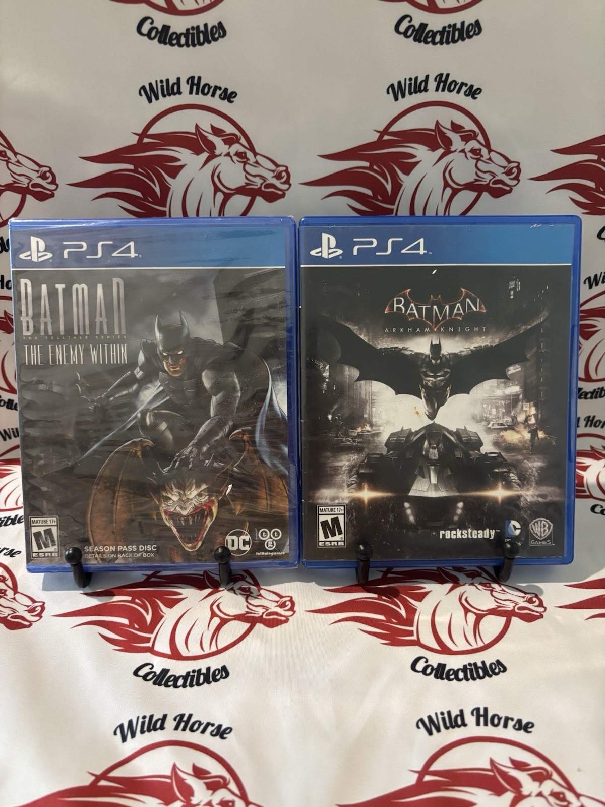 Batman: The Enemy Within (Sealed) + Batman: Arkham Knight PlayStation 4 PS4 READ