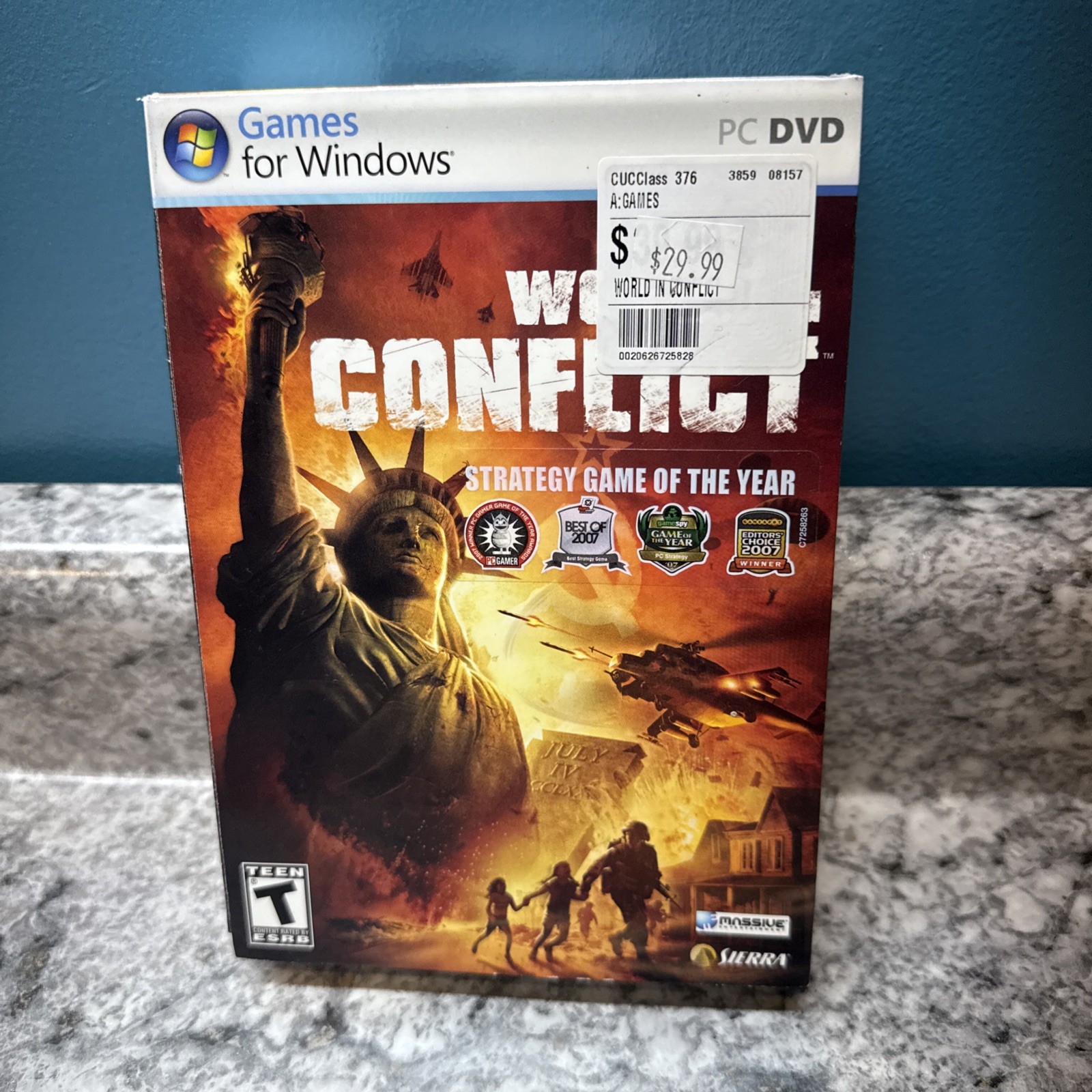World In Conflict Video Game Pc Cd-ROM T-Teen