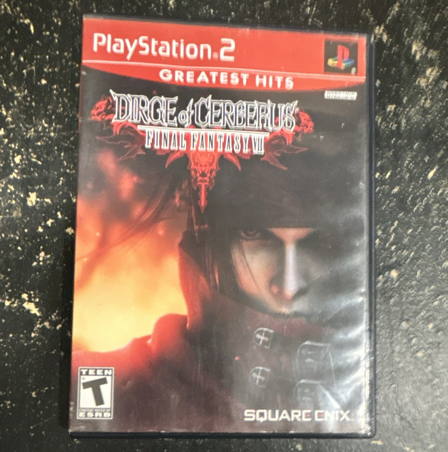 Square Enix Dirge of Cerberus: Final Fantasy VII PS2 Greatest Hits Manual T