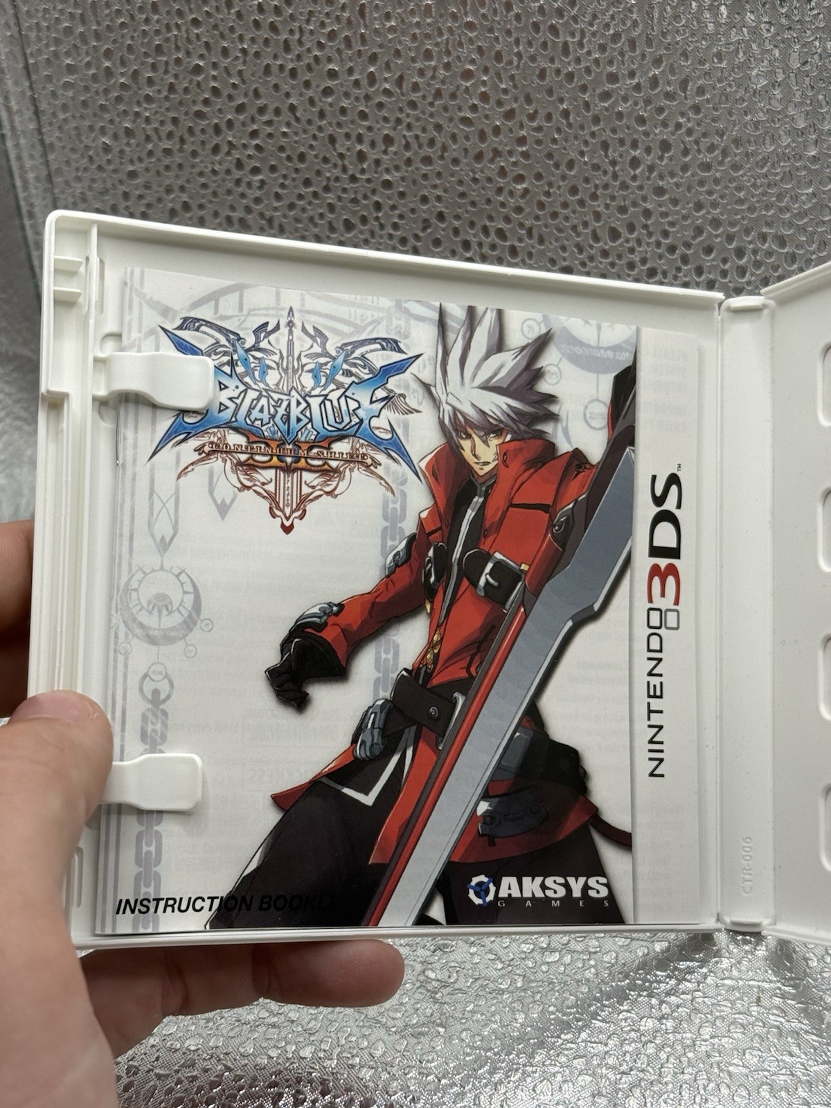 Blazblue Continuum Shift II 3DS CIB Tested