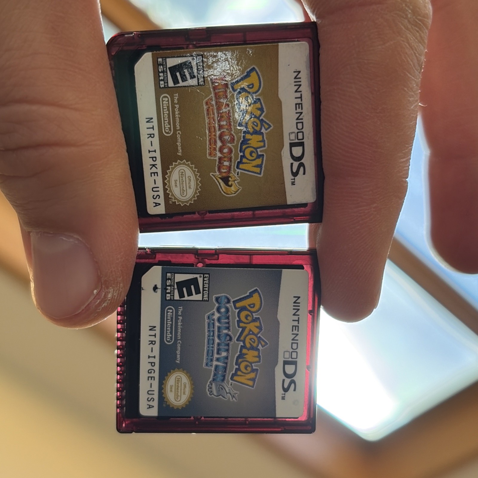 Pokemon: SoulSilver + HeartGold Nintendo DS LOT Authentic In Original Box