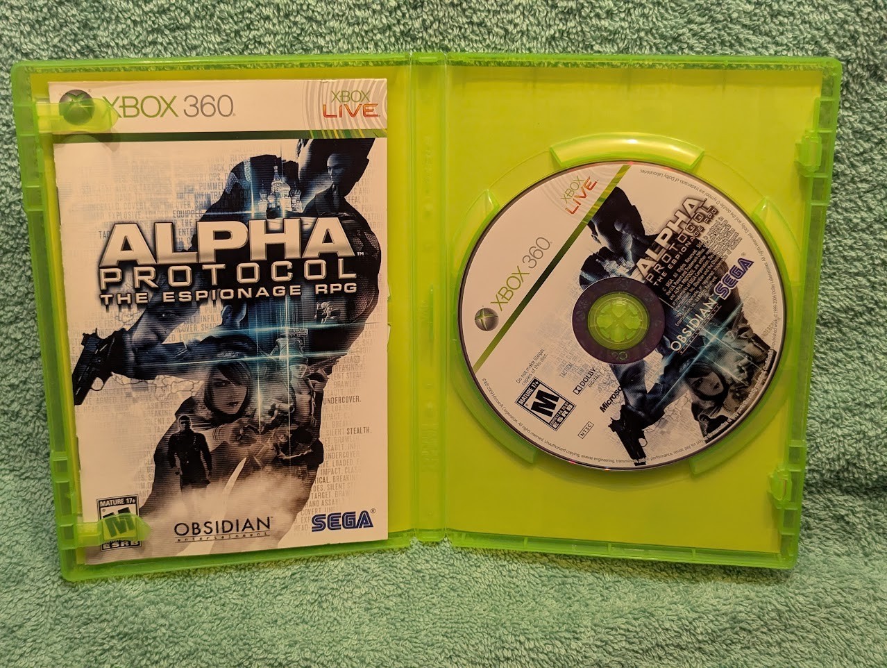 Alpha Protocol The Espionage RPG – Xbox 360 Complete CIB Game Tessted / Working