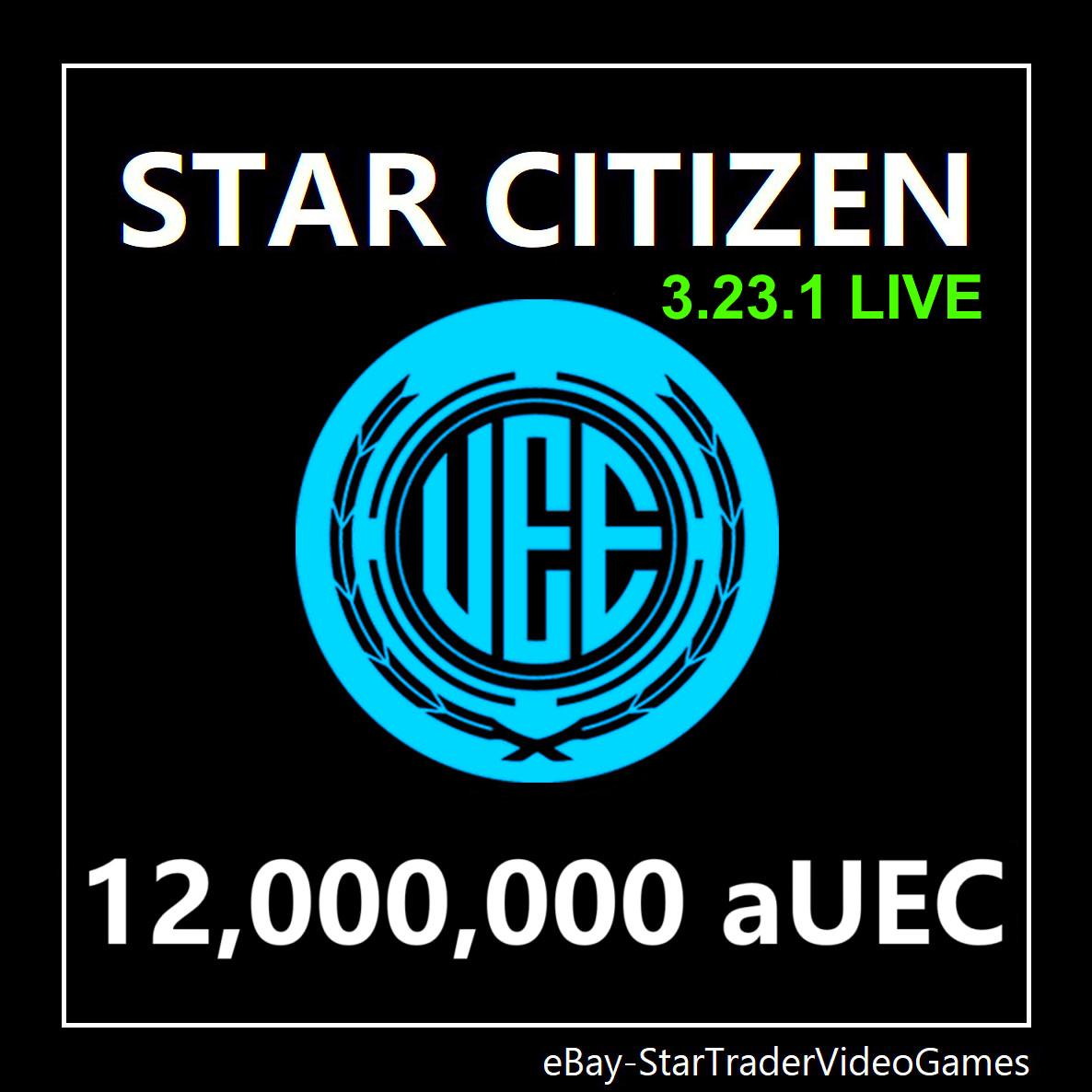 STAR CITIZEN – 12,000,000 aUEC (Alpha UEC) for 3.23.1 LIVE