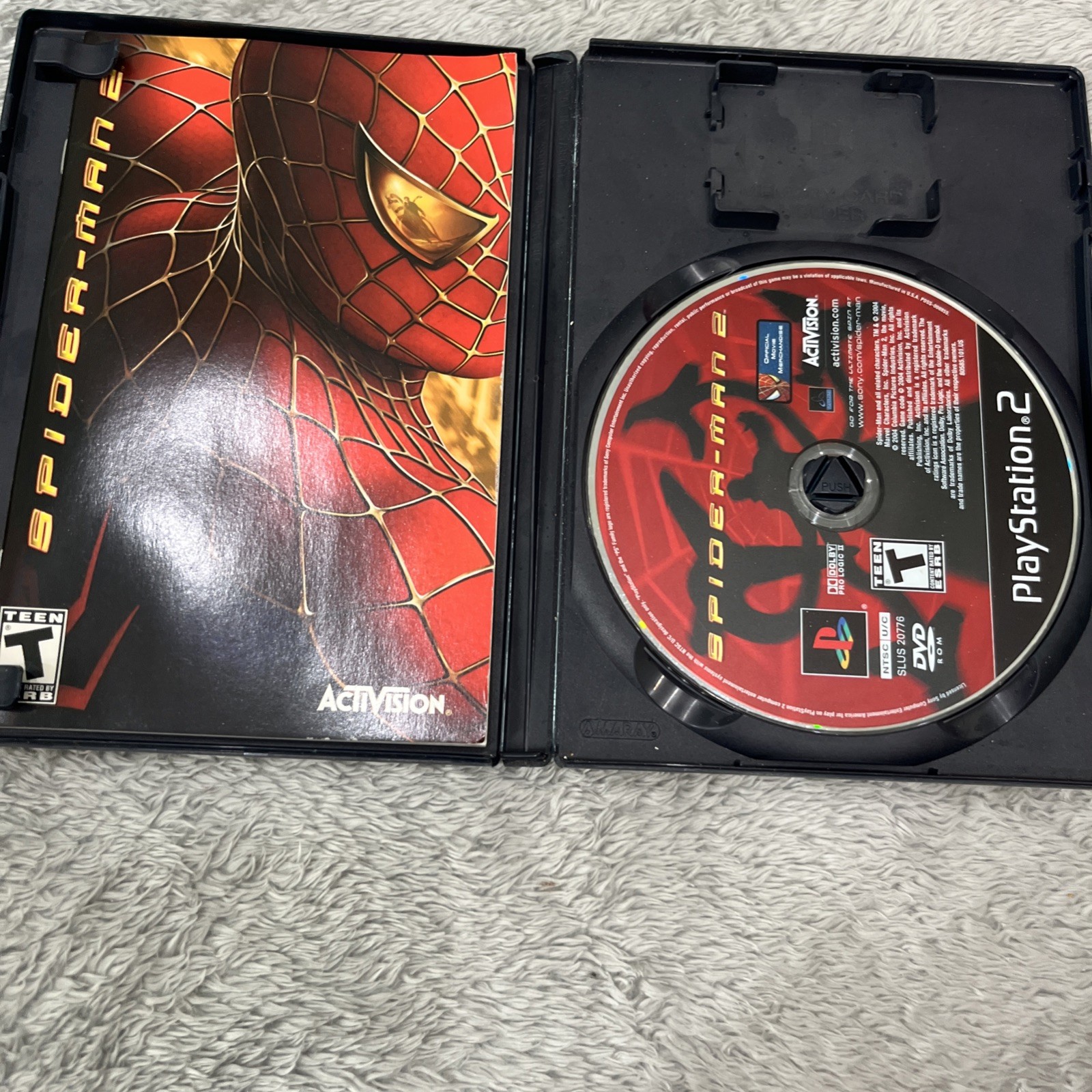 Spider Man 2 PlayStation 2 PS2 Game CIB