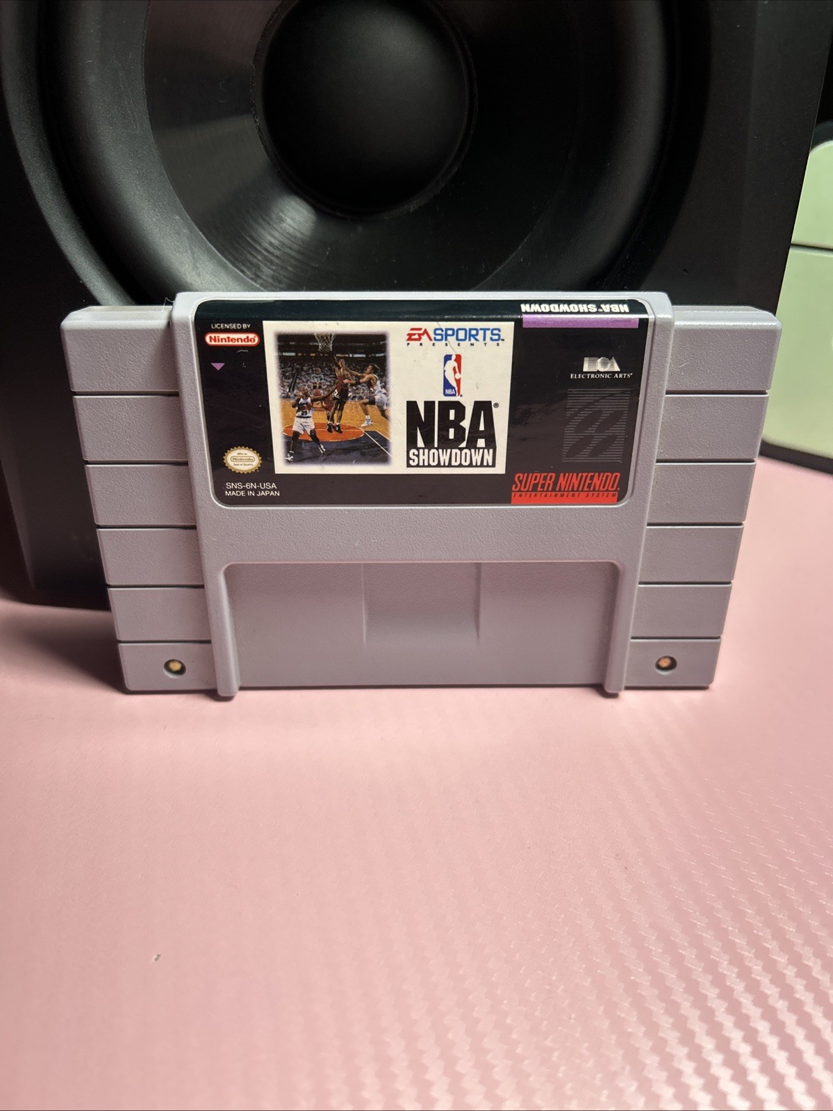 NBA Showdown Super Nintendo SNES EA Sports Authentic