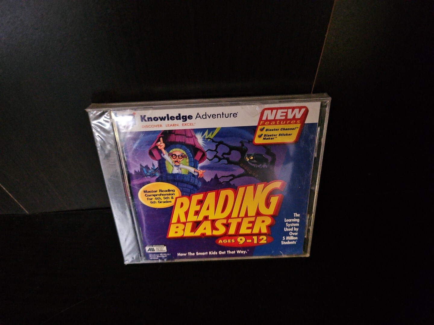 Reading Blaster Ages 9-12 Windows 95/98 Power Macintosh Brand New Trl8#4
