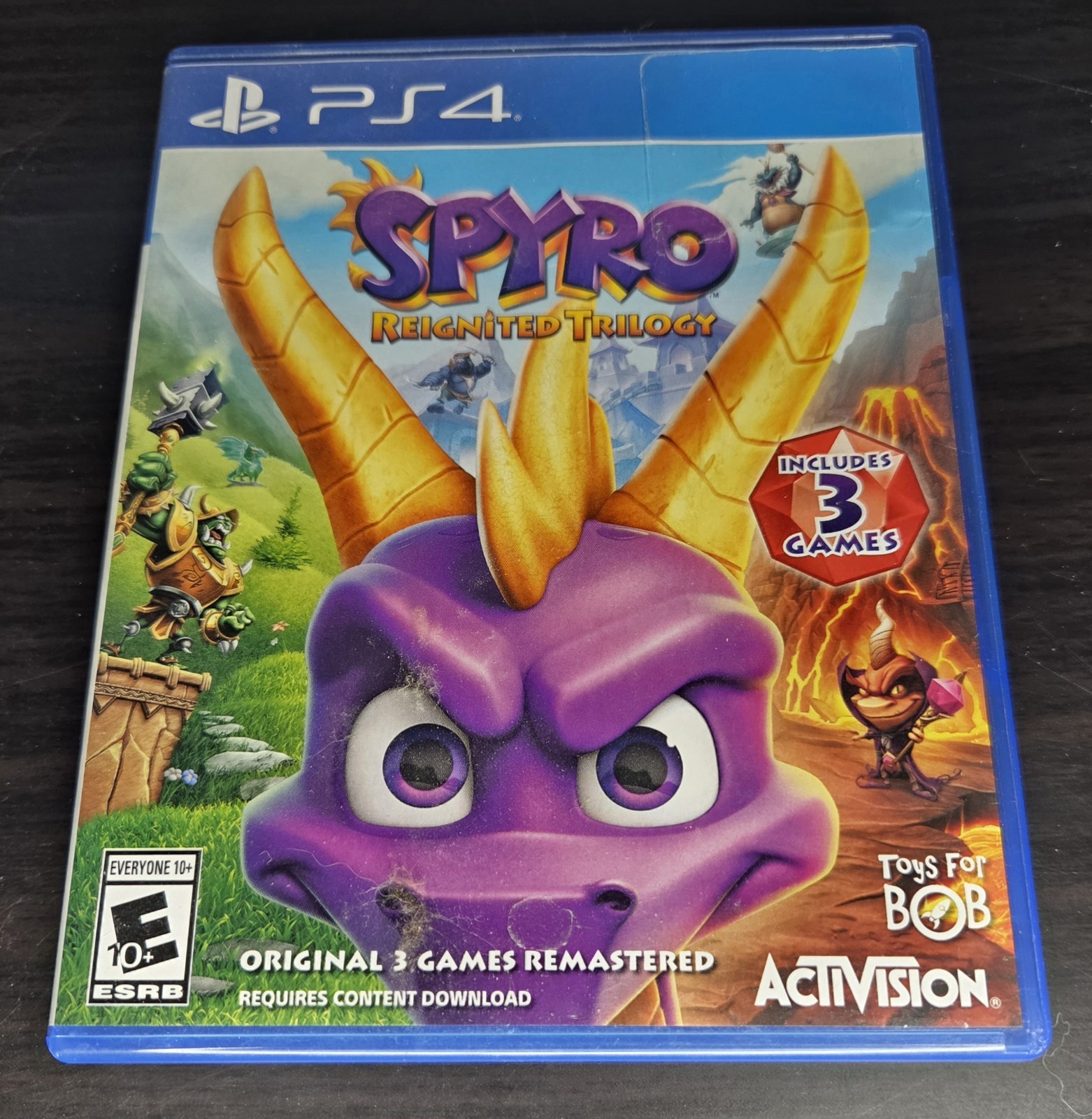 Activision Spyro Reignited Trilogy PS4 2018 Platformer Action NTSC E10+