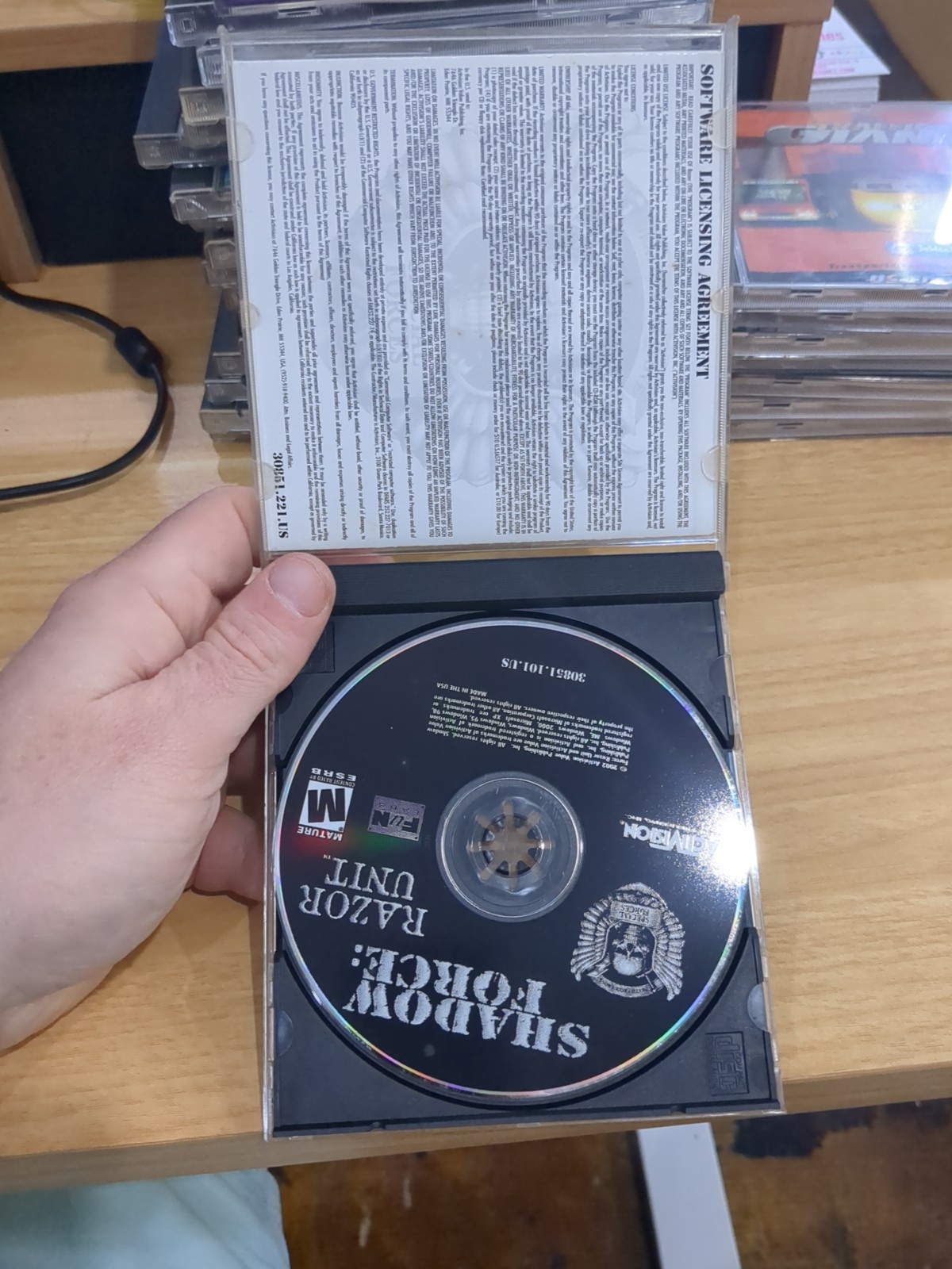 M1 PC Shadow Force Razor Unit Jewel Case