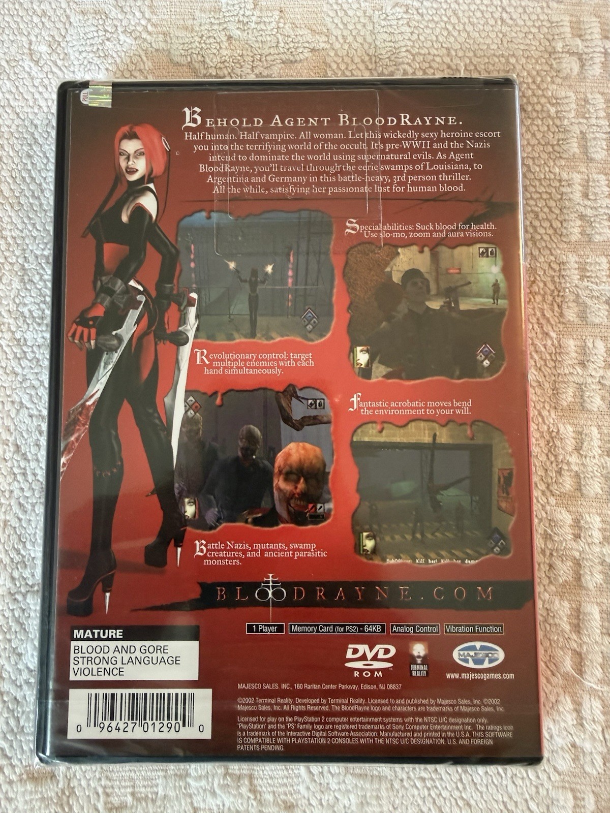 BloodRayne PS2 🔥SEALED MINT 🔥