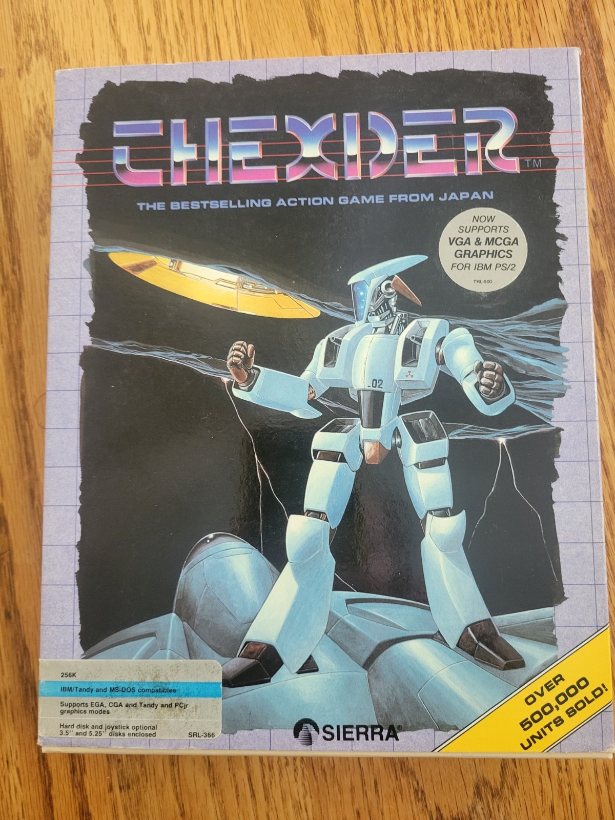 Vintage PC Game Thexder by Sierra (1987) for IBM-PCs & Compatibles 5.25” Disks