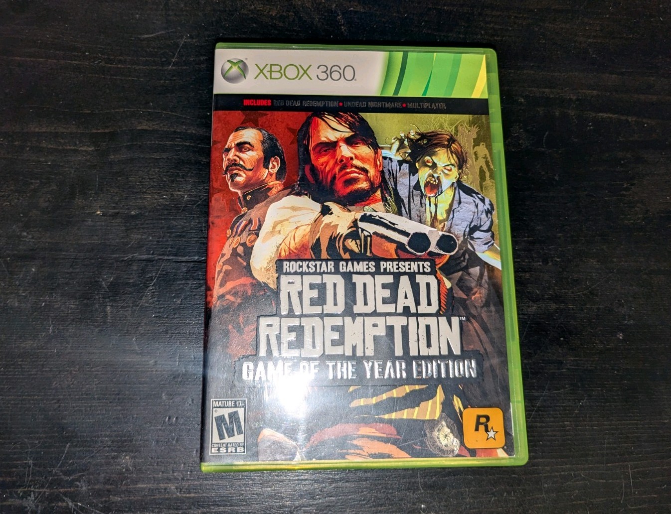 Red Dead Redemption: Game of the Year Edition (Xbox 360) w map