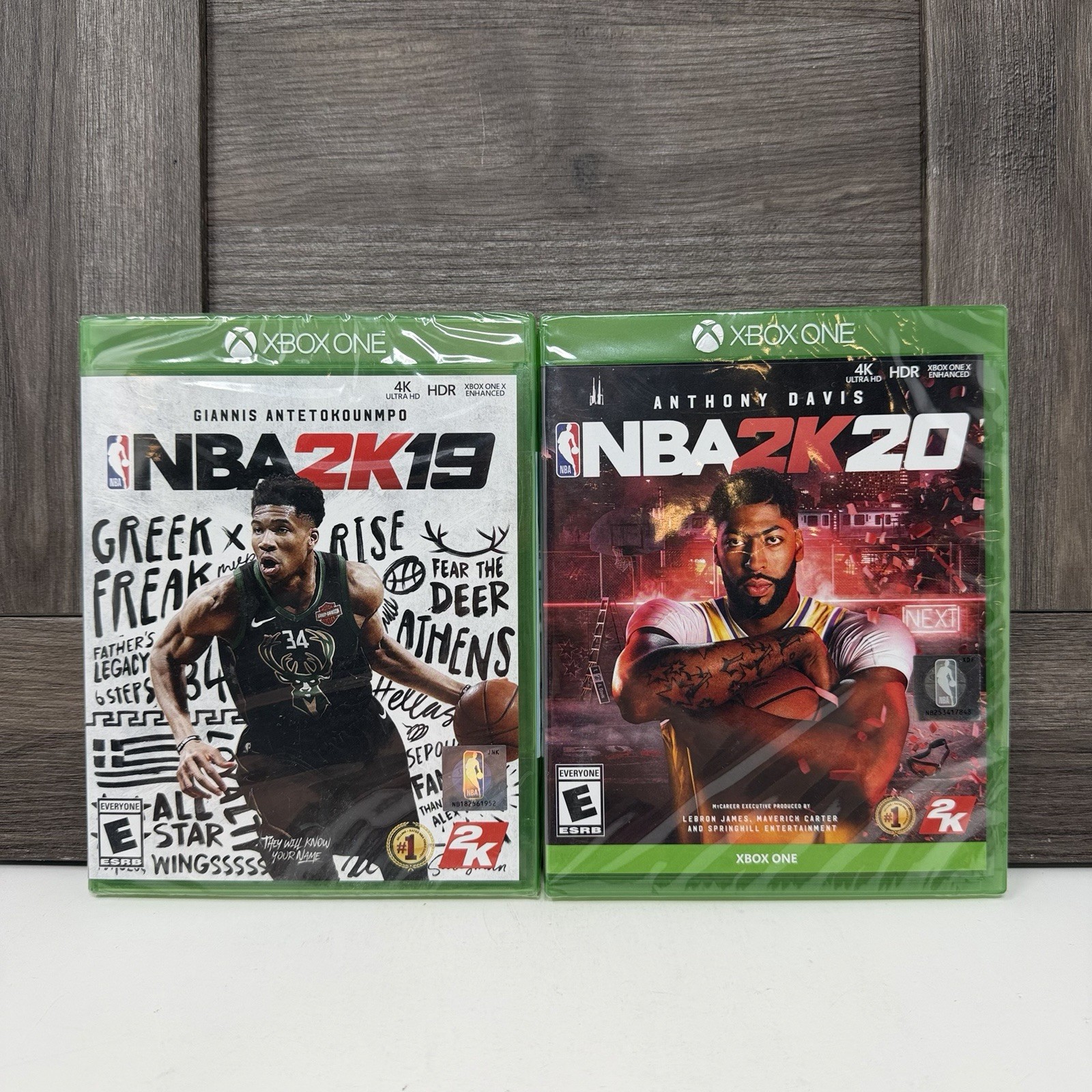 Xbox One NBA 2K19 2K20 2K Sports Basketball Video Game NBA2K20 Lot 2 SEALED NEW