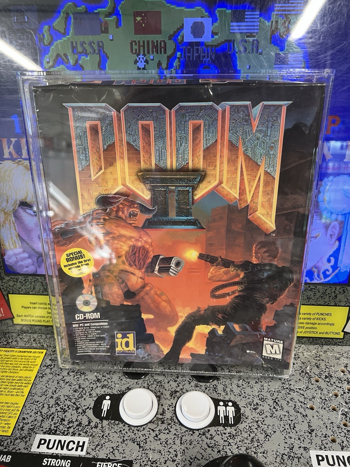 1994 IBM PC Doom II id Software/GT Interactive Graded CAS 75 Brand New SEALED