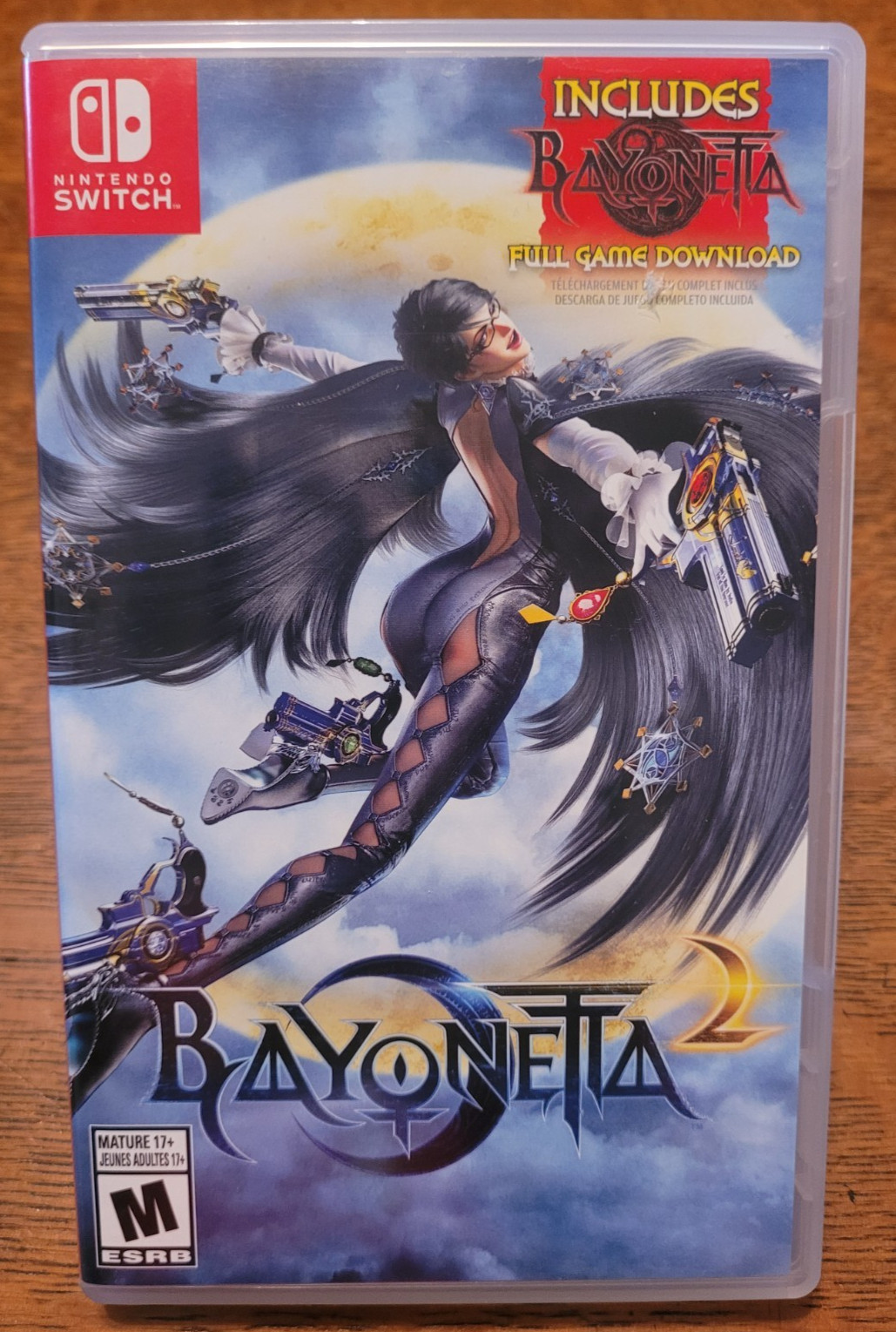 BAYONETTA 2 Nintendo Switch COMPLETE TESTED Action Hack Slash Adventure CIB RARE