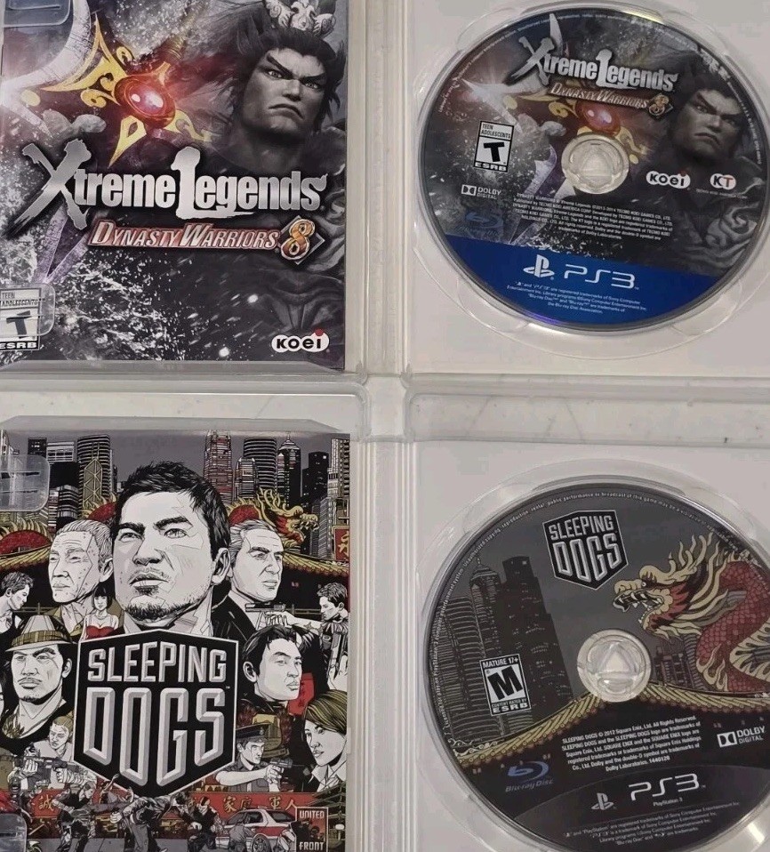 PS3 Games Complete CIB Tested – Naruto, Assassin’s Creed, Sleeping