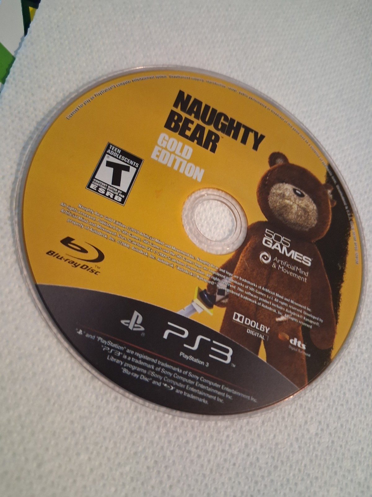 Naughty Bear: Gold Edition (T-Teen Action & Adventure) – Sony PlayStation 3