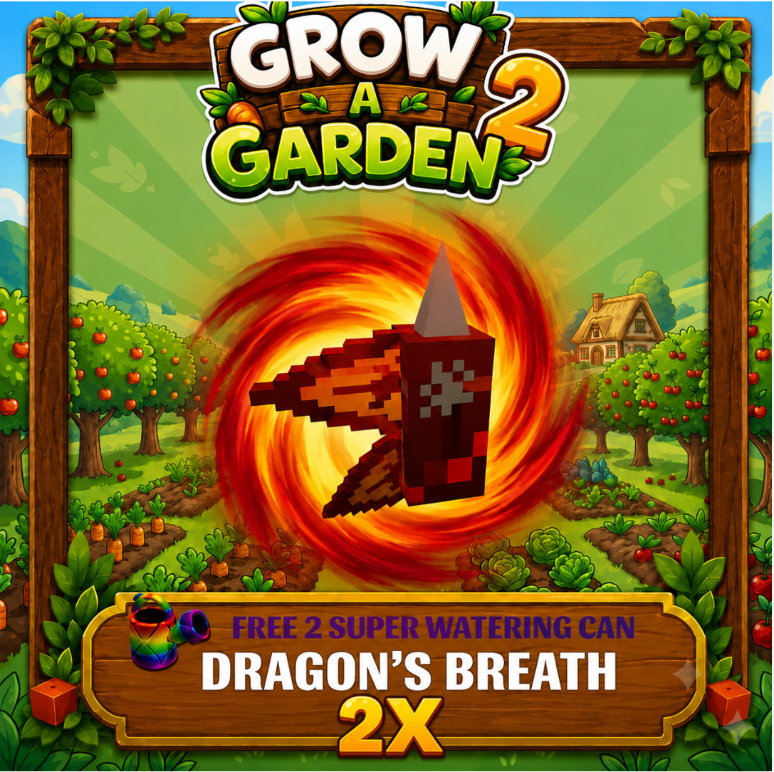 🌱 Grow A Garden 2 Items Shop | Fast Delivery | Best Prices