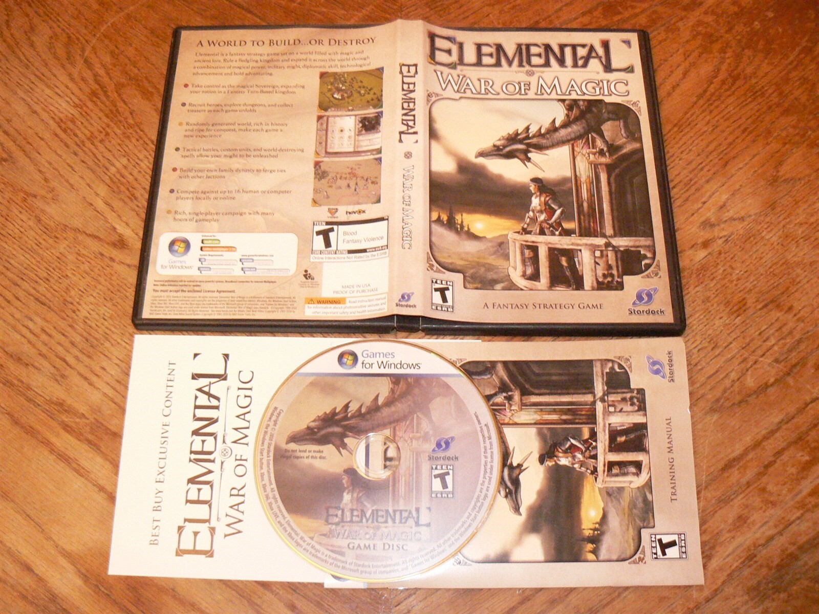 Elemental War Of Magic PC CD-ROM Fantasy Stardock 2010 for Windows XP/Vista/7
