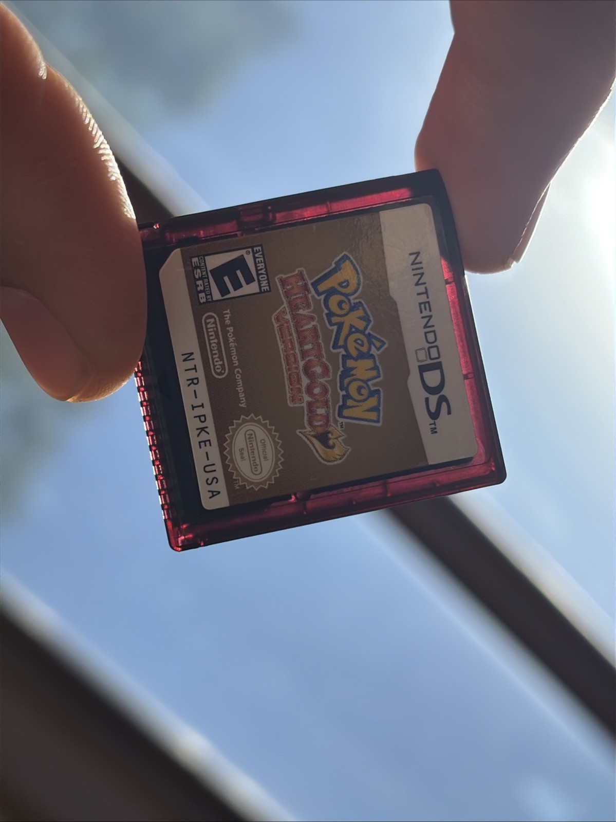 NICE Pokemon Heartgold Version DS Complete Big Box Pokewalker Authentic Tested!