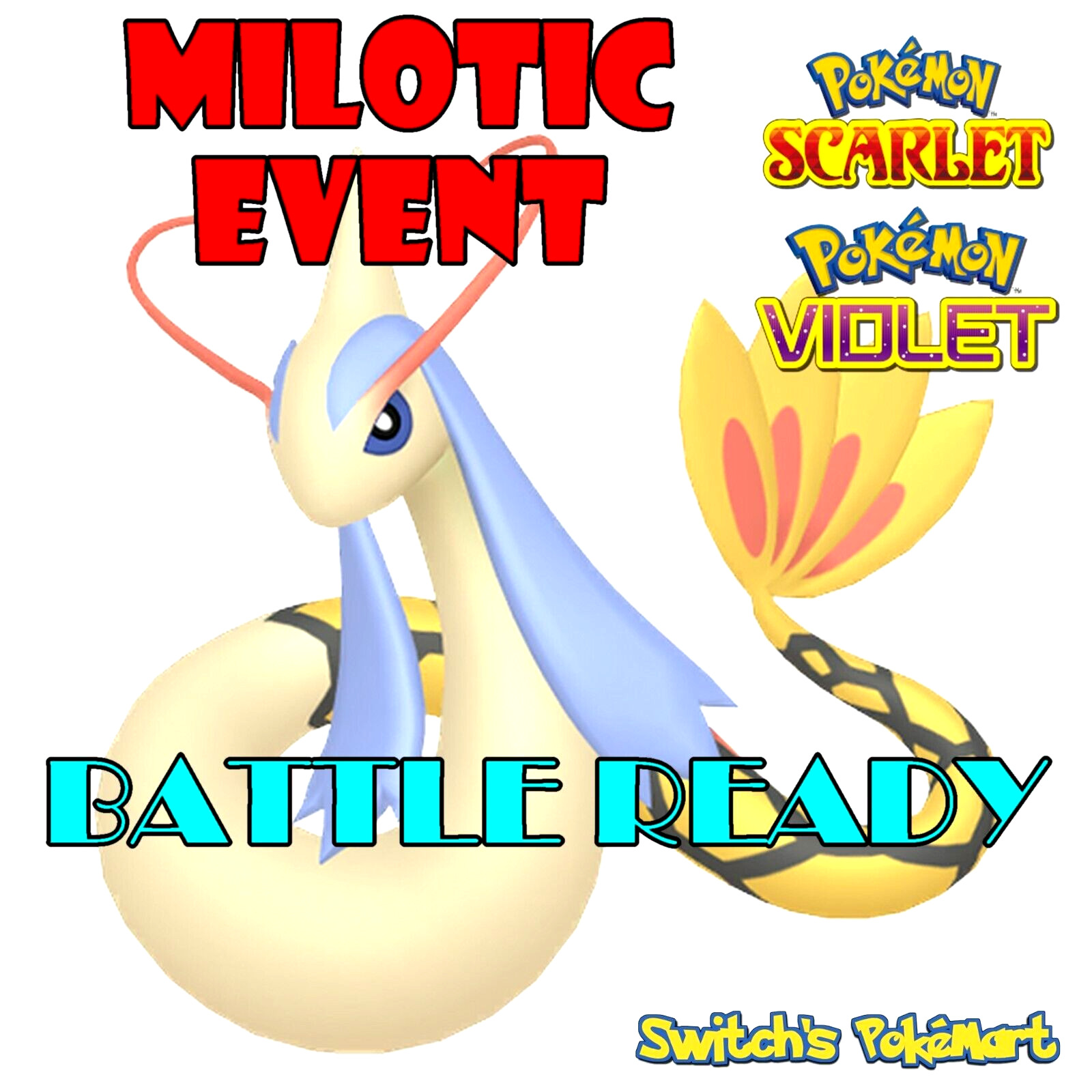 ✨MILOCTIC EVENT SHINY MILOTIC MAX IVS EVS TEAL MASK NEW RELEASE POKEMON✨