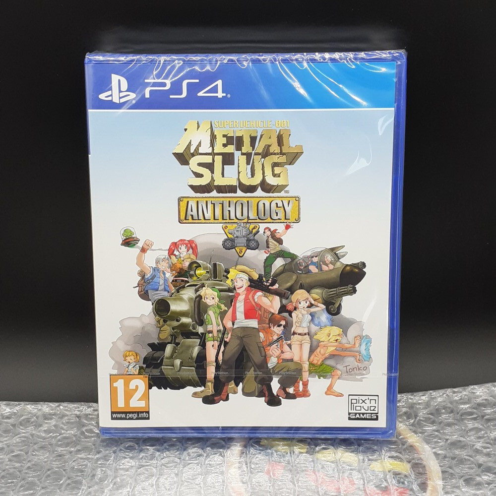 METAL SLUG ANTHOLOGY (Slug 1, 2, 3, 4, 5, 6, X) PS4 Games Pix’n Love (EN-FR-DE-E