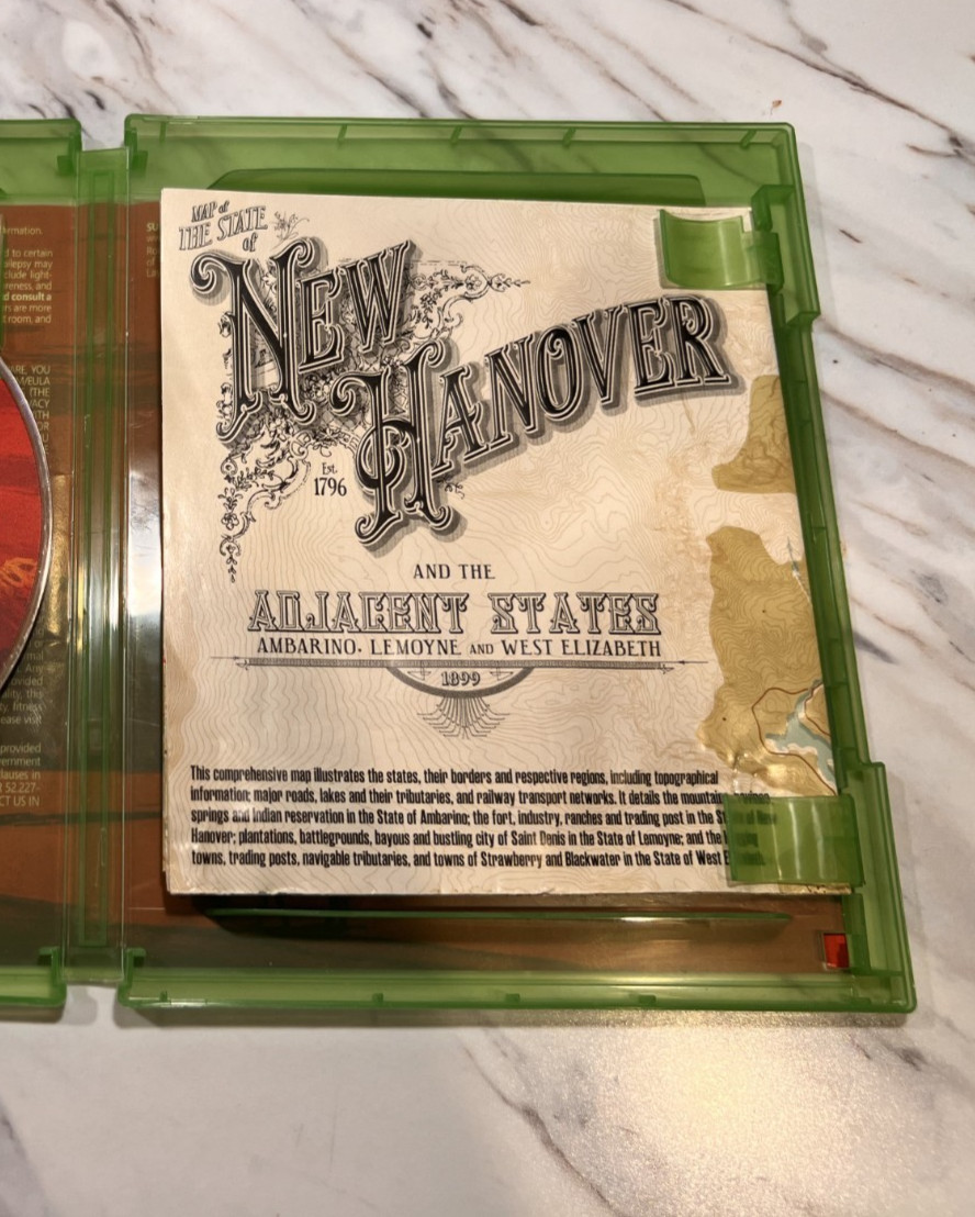 Red Dead Redemption 2 – NO DISC 1 – Clean and Tested! READ DESCRIPTION!