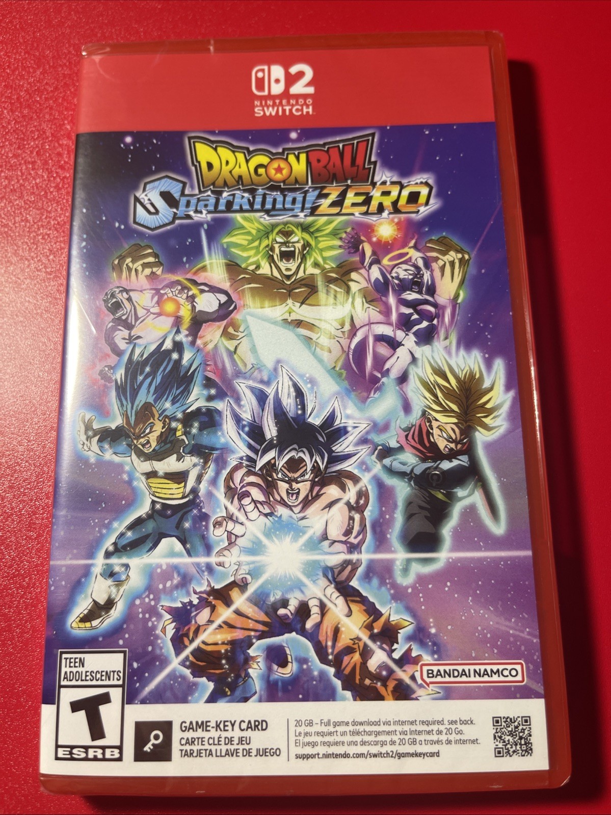Dragon Ball Sparking! ZERO [Game-Key Card] Nintendo Switch 2 – BRAND NEW SEALED