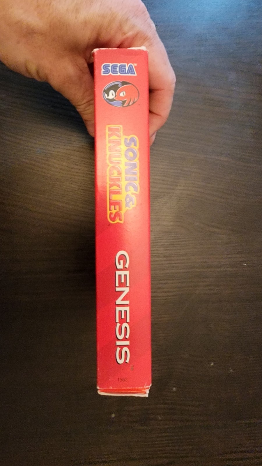 Sonic and Knuckles Sega Genesis Authentic Cartridge & Box – No Manual – Tested