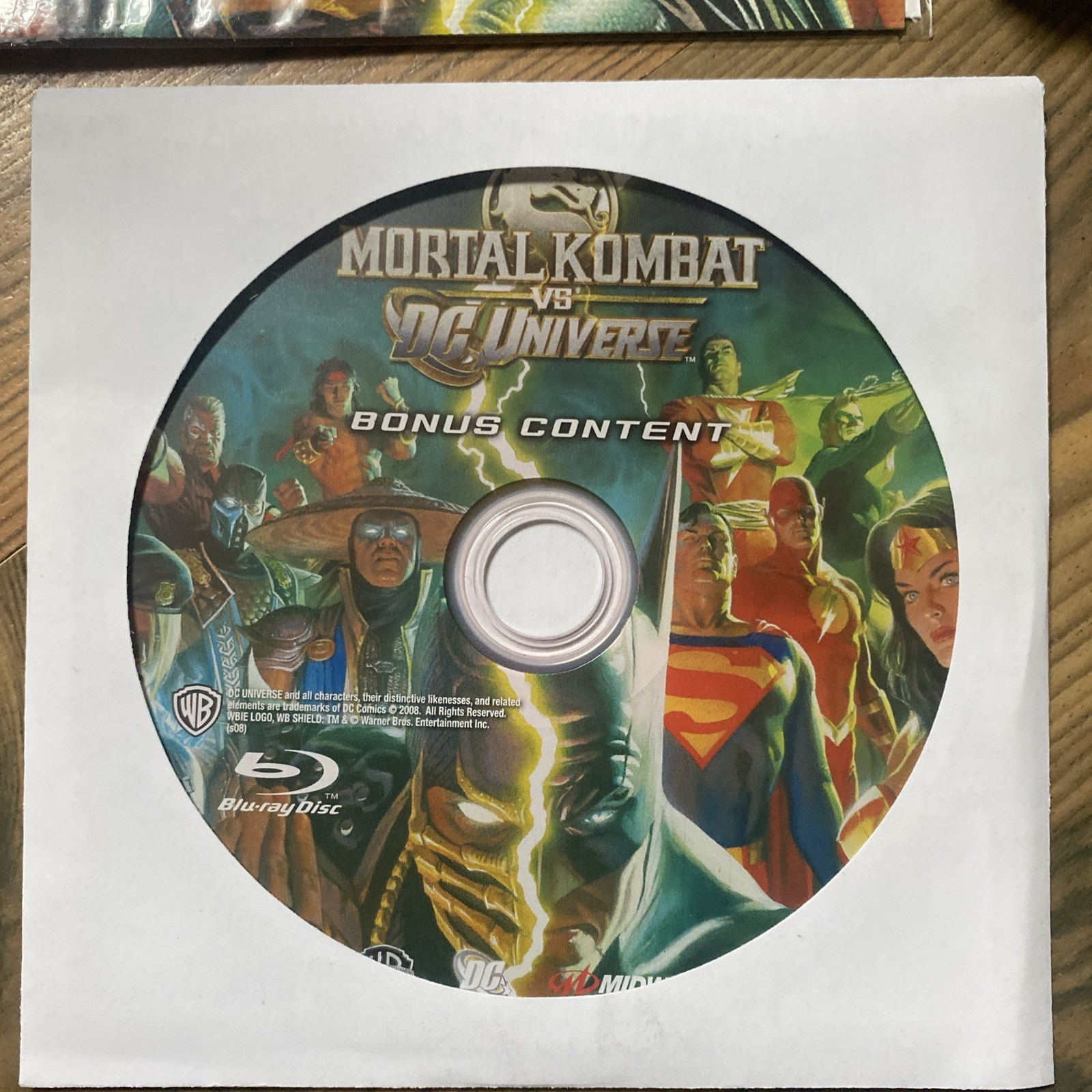 Mortal Kombat vs DC Universe Kollector’s Edition + Promo Card Playstation 3 PS3