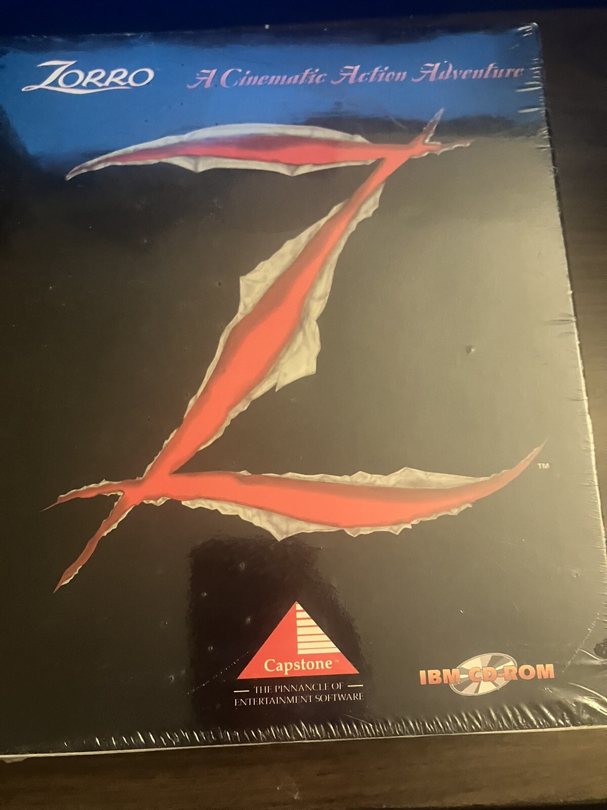 Zorro – A Cinematic Action Adventure (CD-ROM) [IBM – PC – DOS] New 1995 Big Box