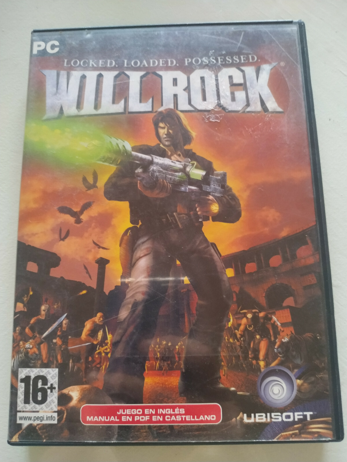 Will Rock Locked Loaded Possessed Ubisoft PC CD-ROM PAL Edition Spain