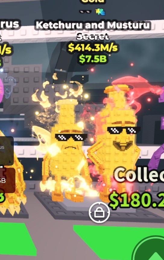 Roblox WOW Action Max Screenshot Collectible Characters Ketchuru Musturu Secret