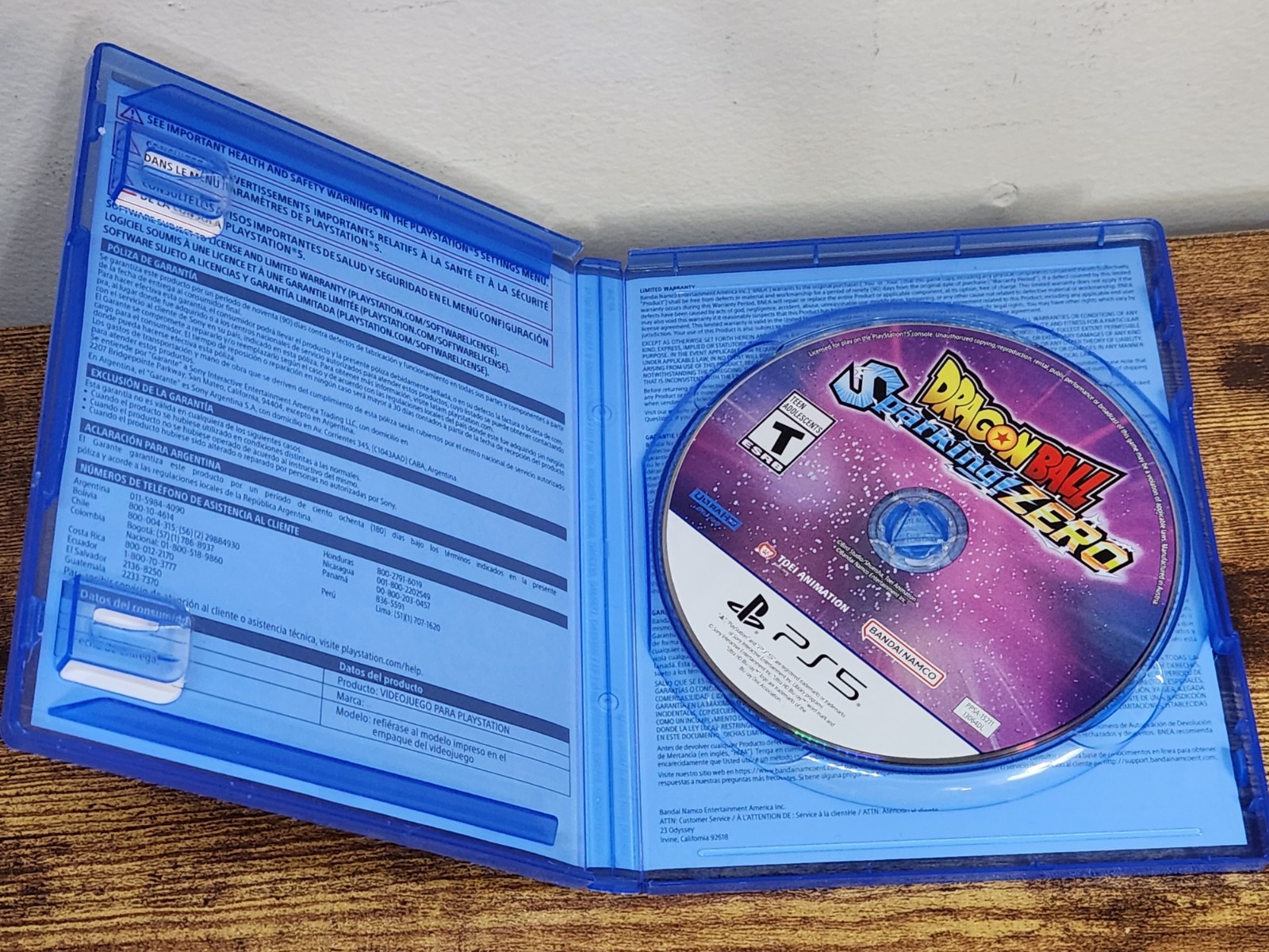 Dragon Ball: Sparking Zero (Sony PlayStation 5 PS5, 2024) CIB Complete TESTED