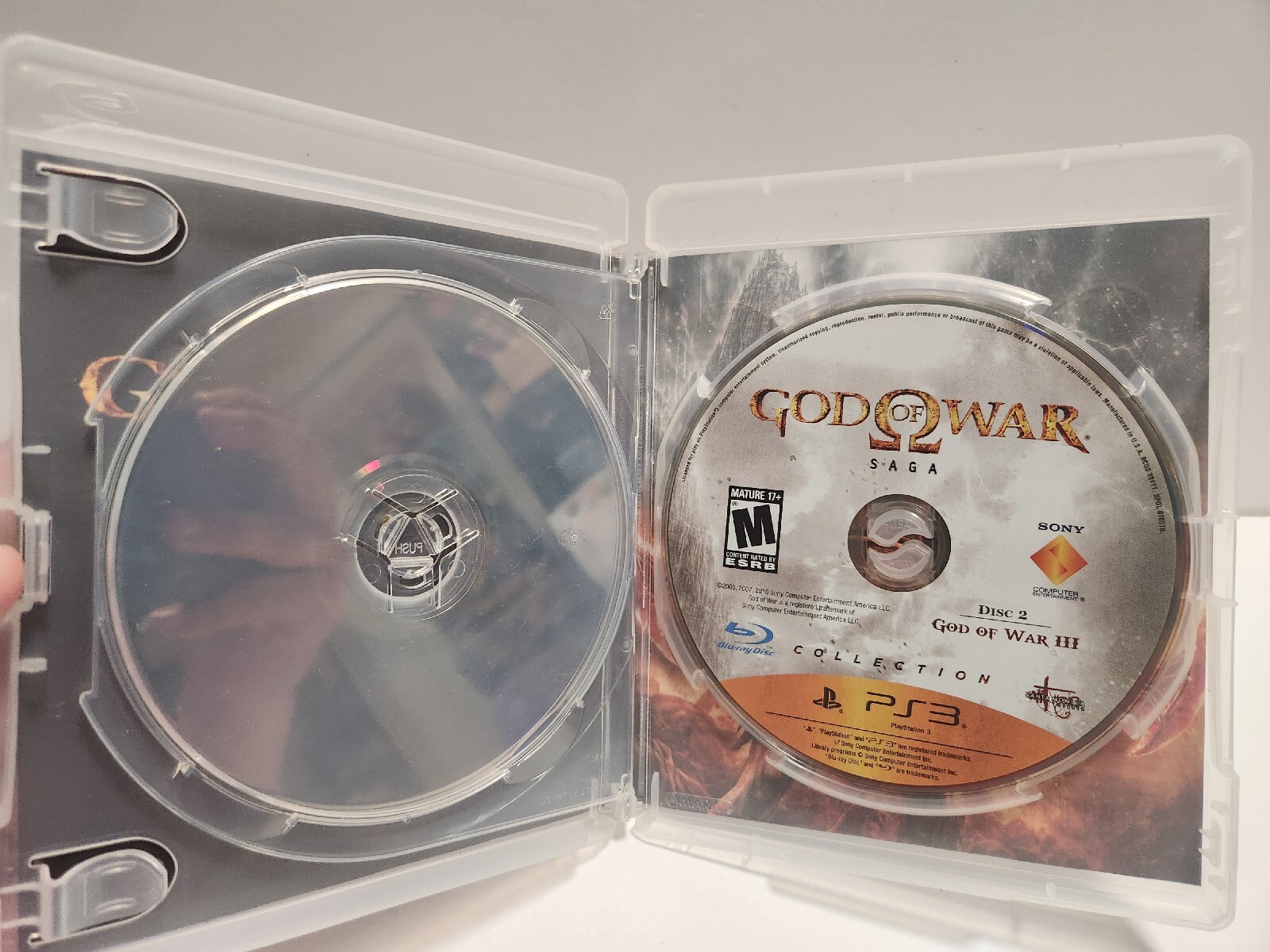 God of War Saga (Sony PlayStation 3, 2012) PS3 2 Discs TESTED