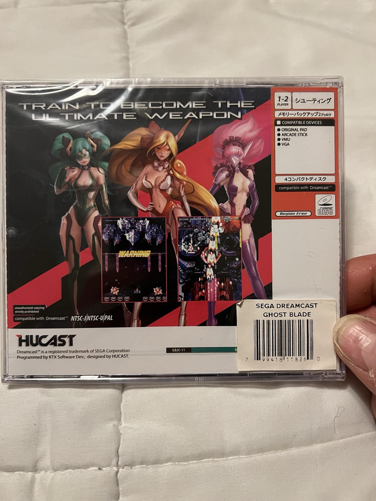 Ghost Blade Sega Dreamcast Sealed