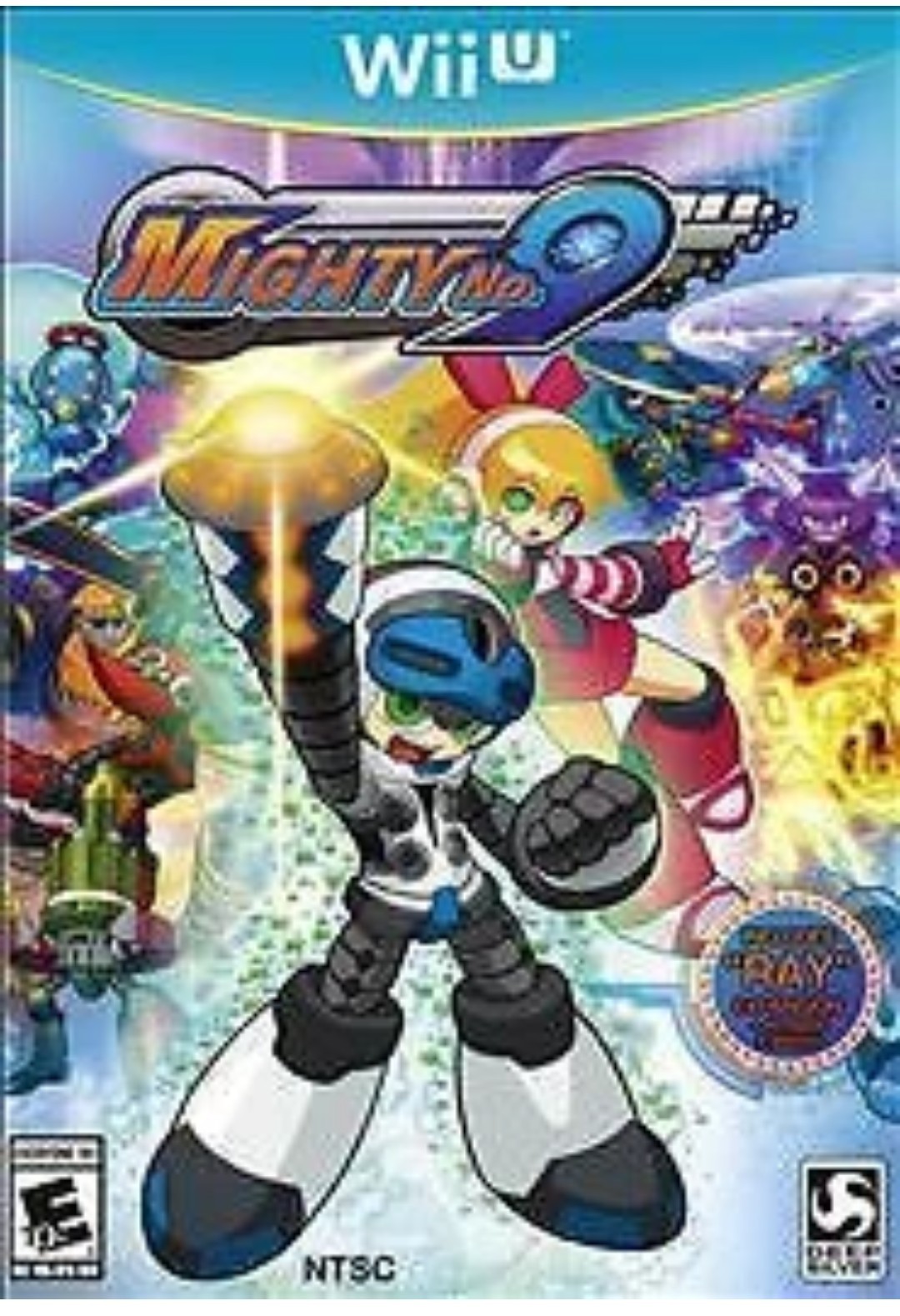 Deep Silver Mighty No. 9 Nintendo Wii U 2016 *NEW, SEALED* *COMPLETE, CIB*
