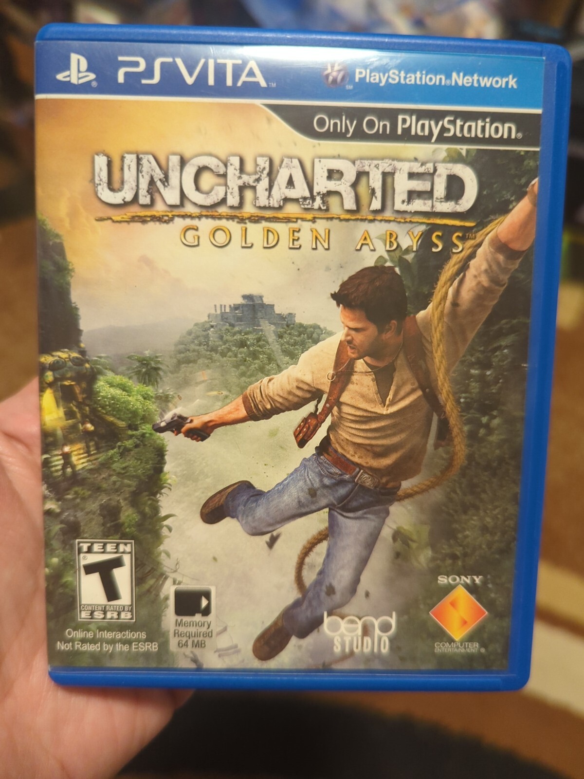 Uncharted: Golden Abyss (PSVita PlayStation Vita, 2012) complete tested works
