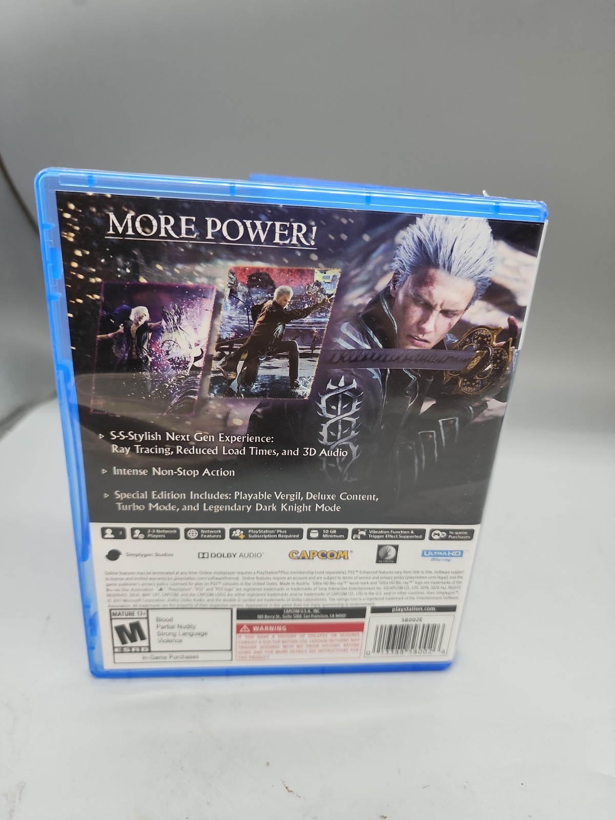 Devil May Cry 5 Special Edition – Sony PlayStation 5, 2020 PS5
