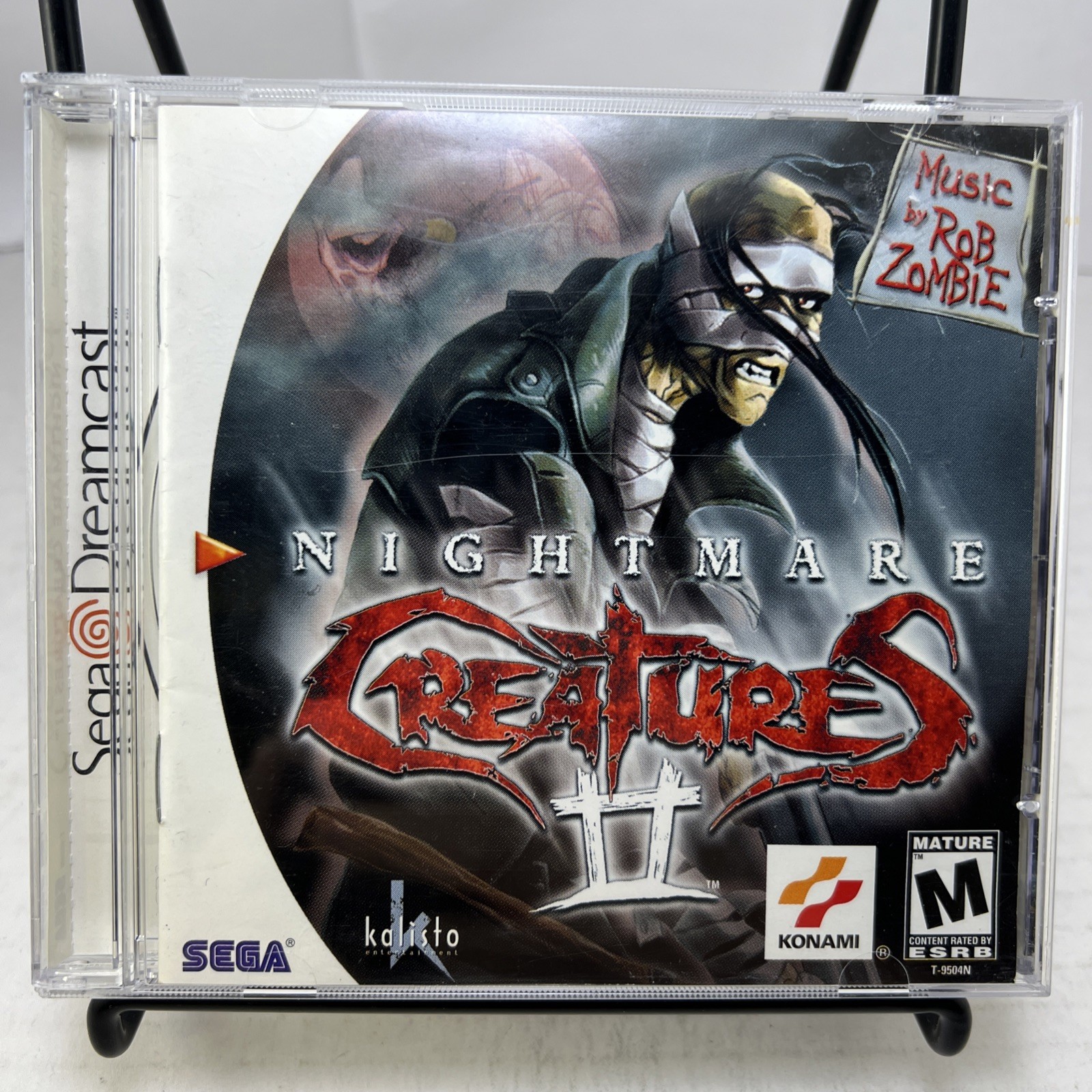 Nightmare Creatures II Sega Dreamcast CIB W/ Manual Former Rental Tested #ML