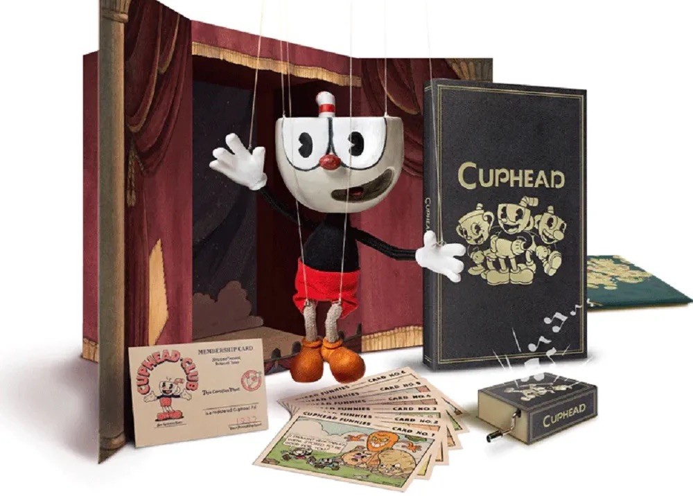Cuphead Collectors Edition – Nintendo Switch NIB iam8bit Game and Puppet