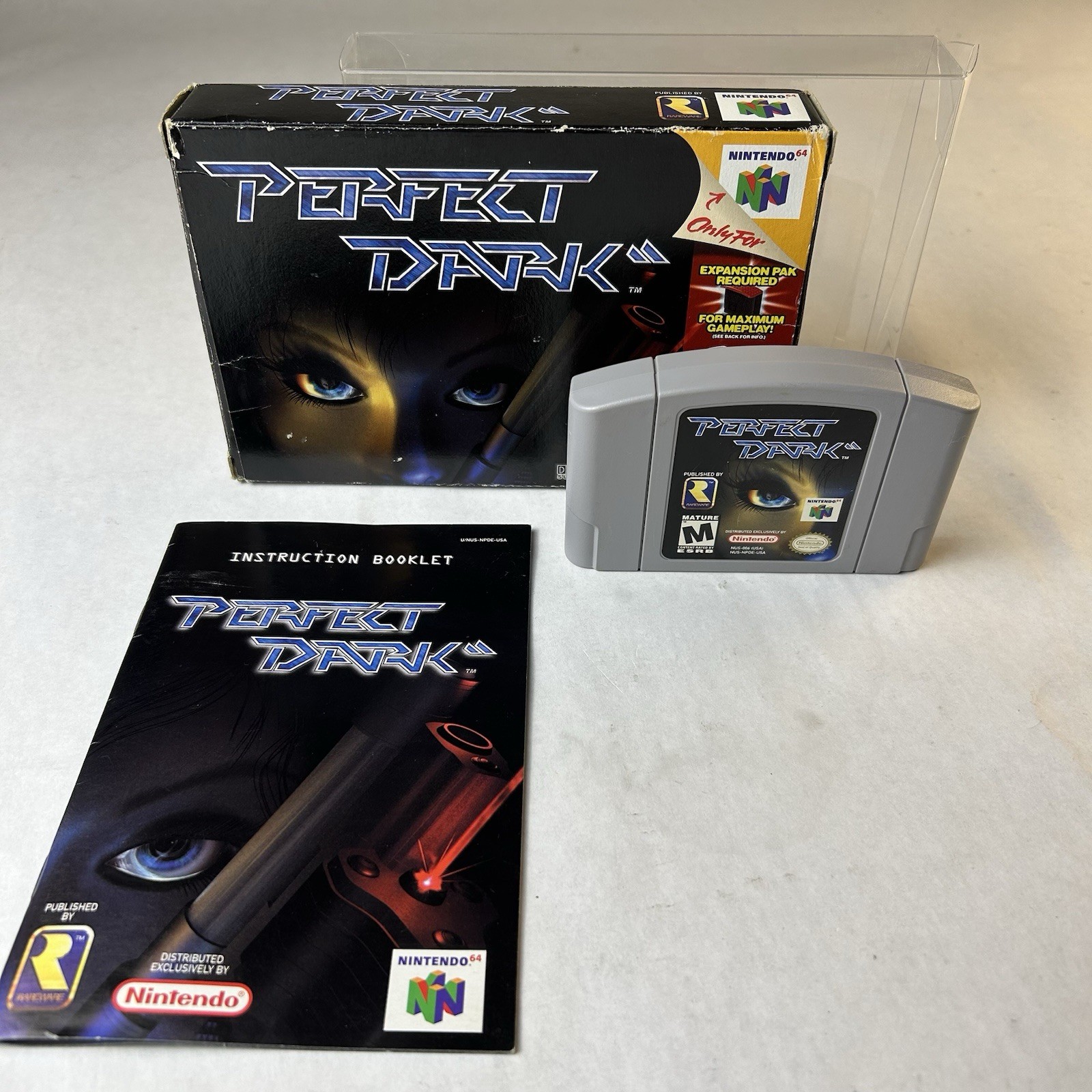 Perfect Dark (Nintendo 64 N64, 2000) CIB