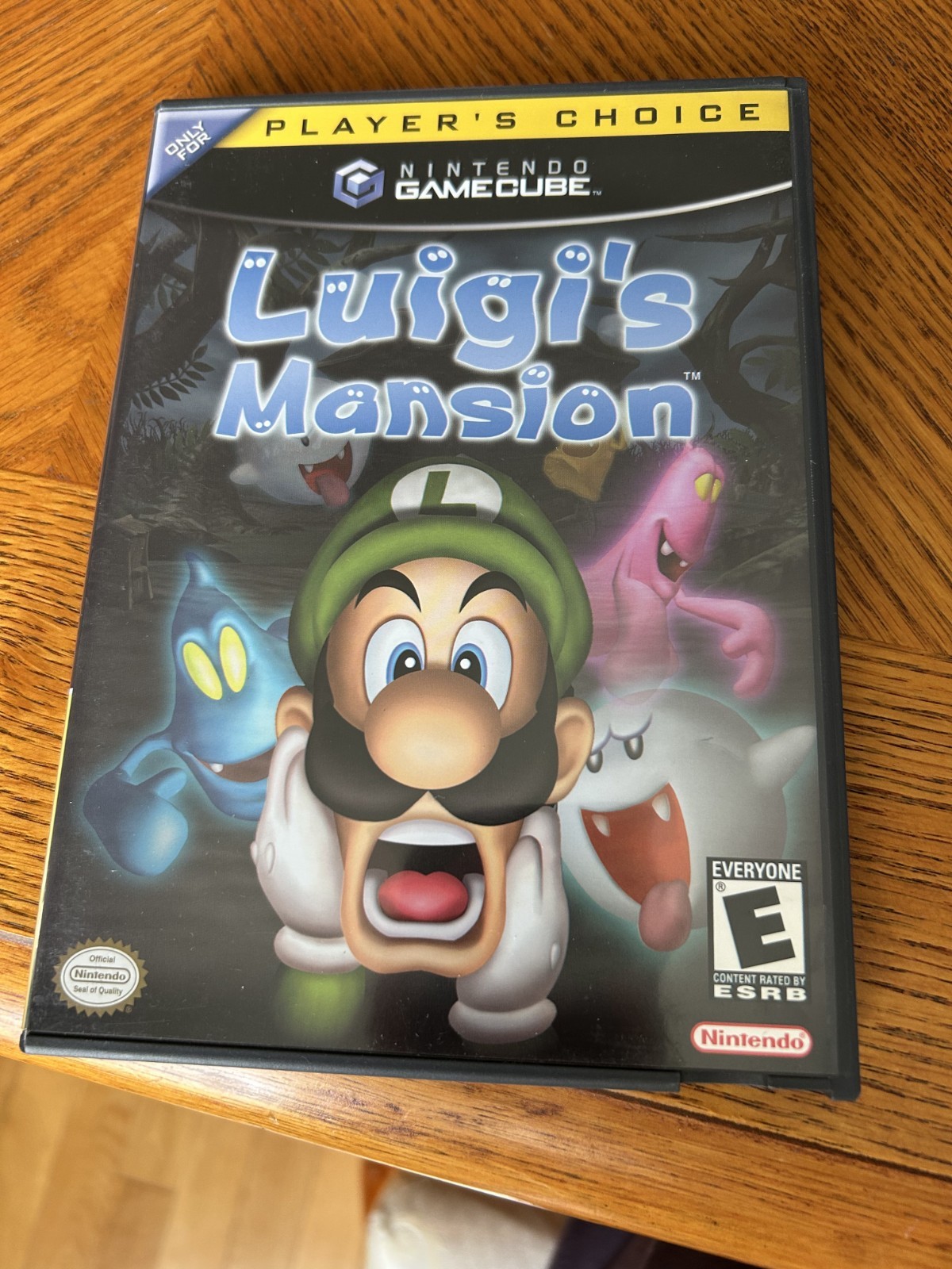 Luigi’s Mansion with Manual (Gamecube, 2001)