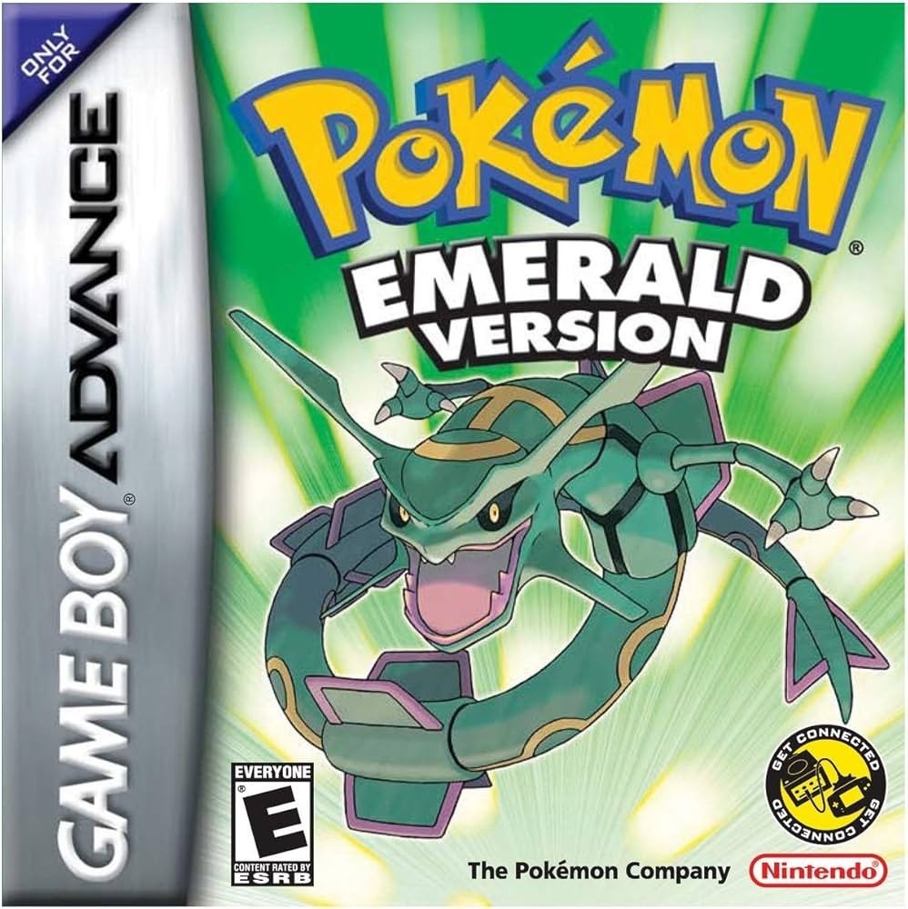Pokémon Emerald GBA Cartridge – Nintendo Game Boy Advance (2004)