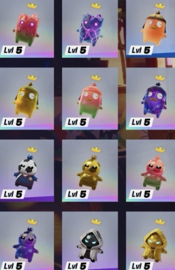Selling all Fortnite sprites