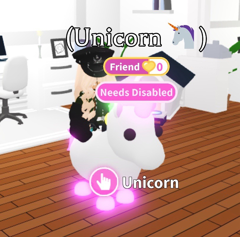 1 Adopt Me NFR Unicorn