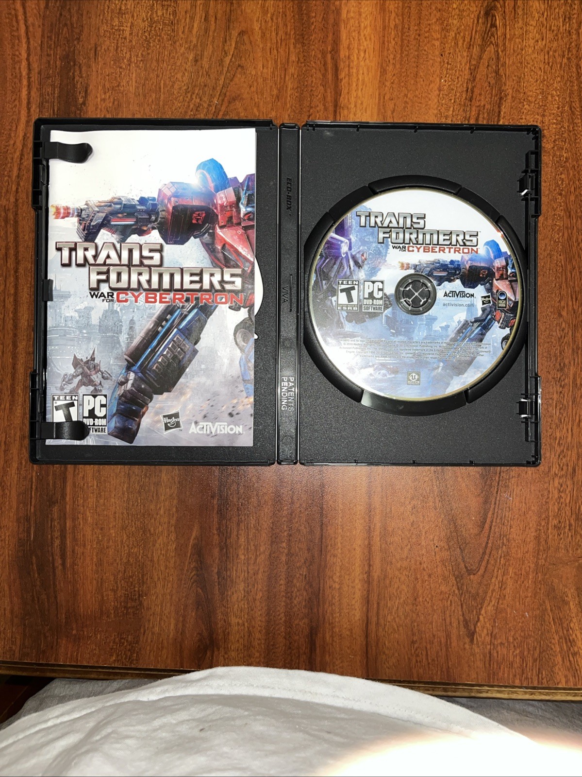Transformers War For Cybertron PC DVD-ROM Game & Key Code