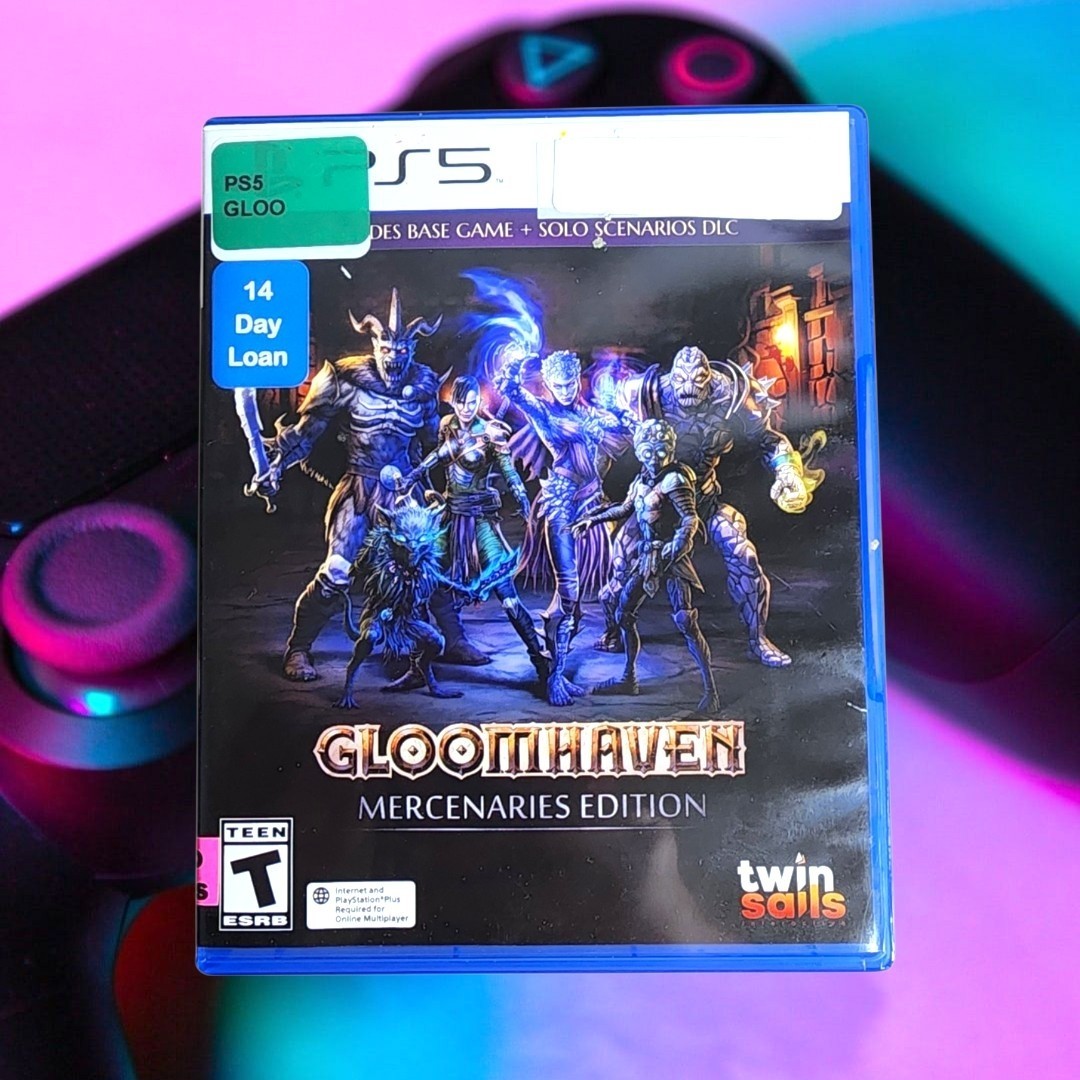 Gloomhaven Mercenaries Edition Sony PlayStation 5 Video Game Used PS5 Free Ship